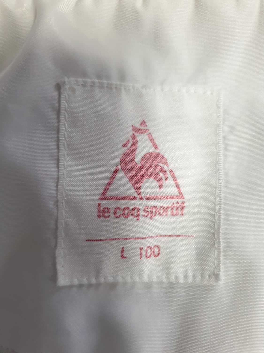 (단종매물) 르꼬끄 화섬 올드스쿨 레트로 자수로고 아노락 건담 (L) 상품이미지6