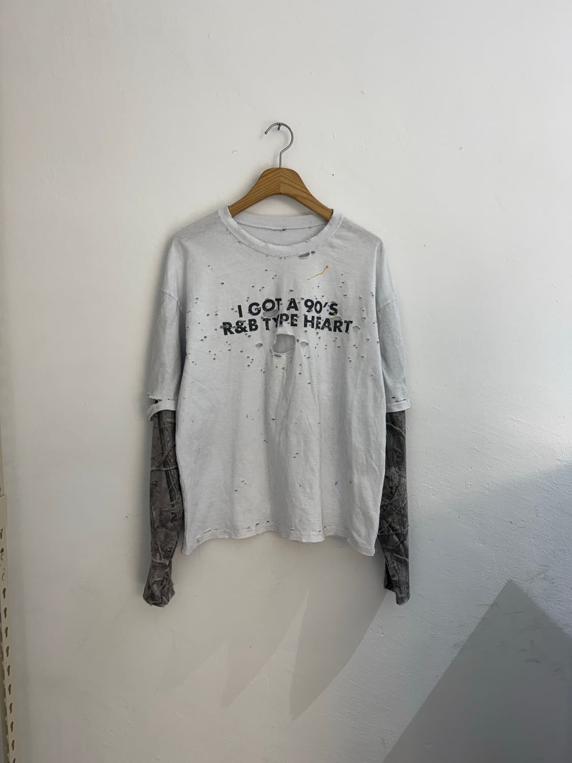 빈티지 커스텀 긴팔 상품이미지1