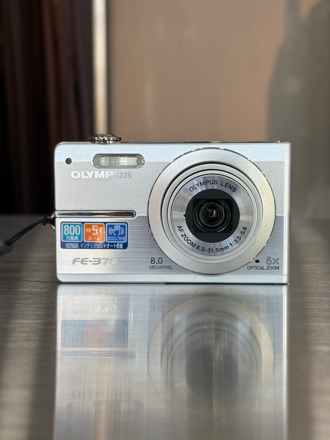 박스O/microsd호환)올림푸스 fe-370 실버 빈티지디카 상품이미지1