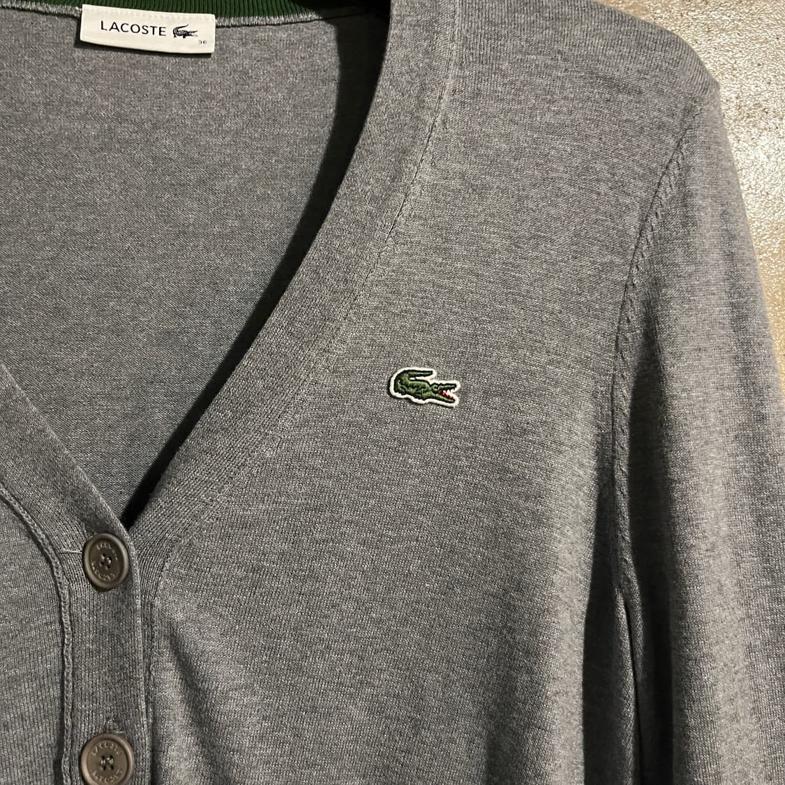 라코스테 니트 가디건 상품이미지2