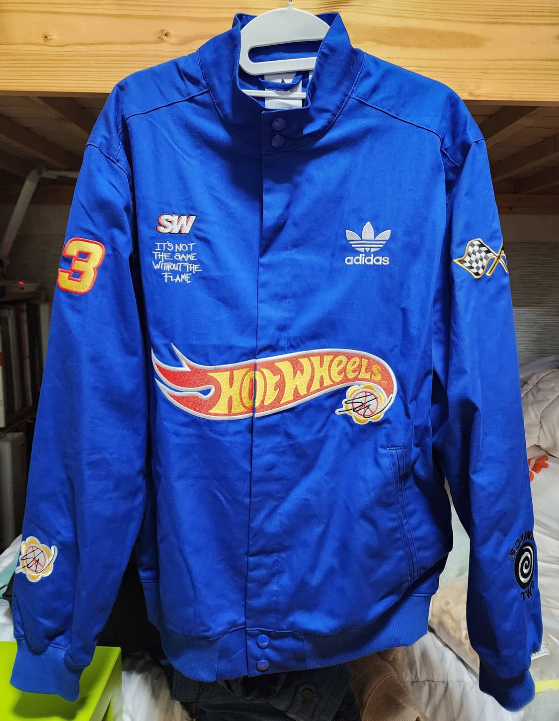 [M] 아디다스 션 우더스푼 핫휠 레이싱 자켓  상품이미지1