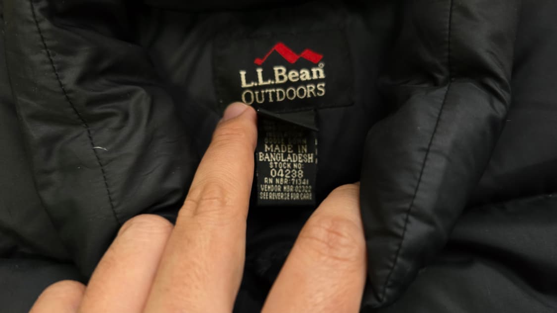 L.L.Bean 엘엘빈  구스 다운 베스트 조끼 여성 OS 상품이미지4