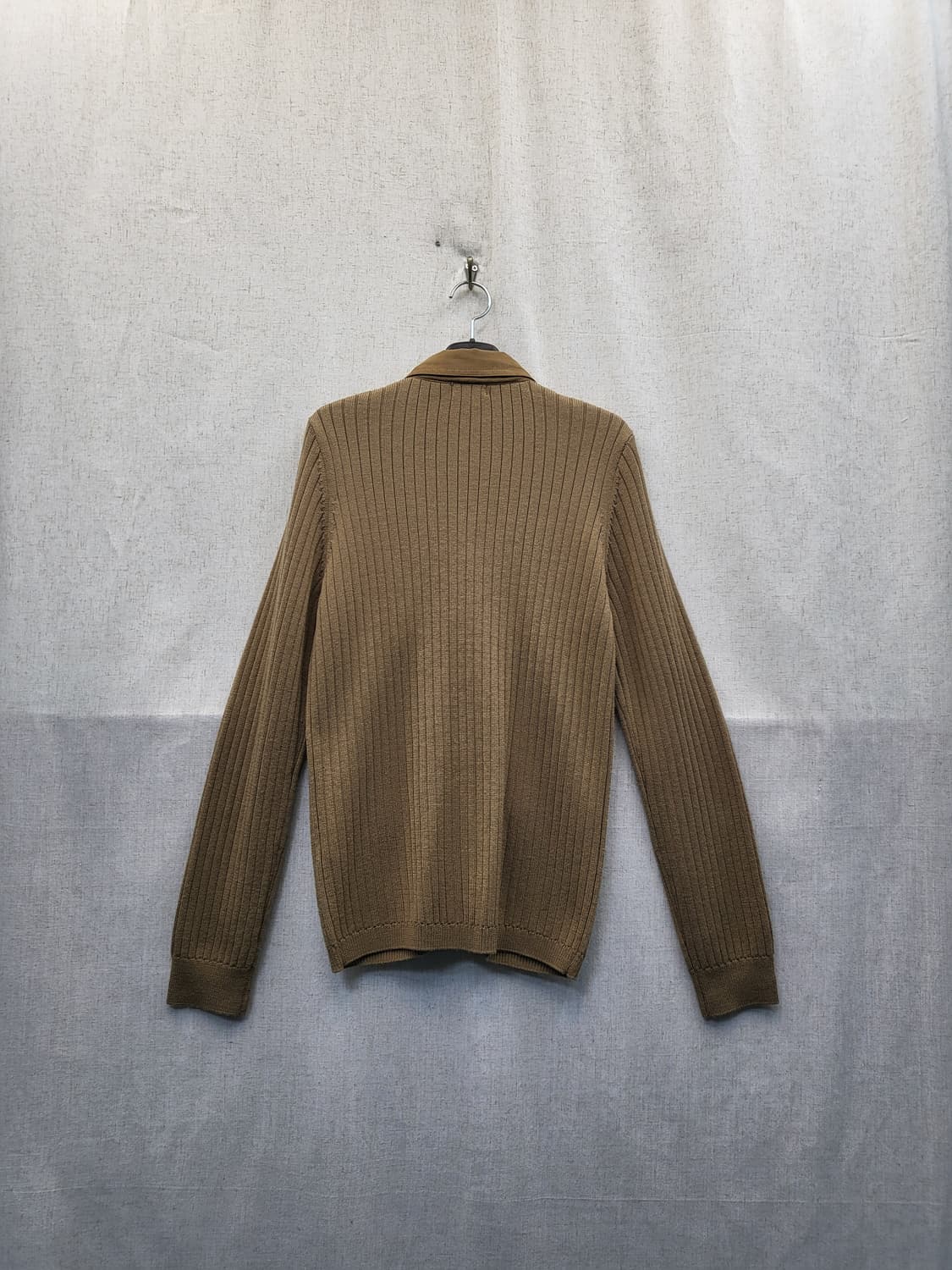 오스본 니트 가디건 브라운 상품이미지2