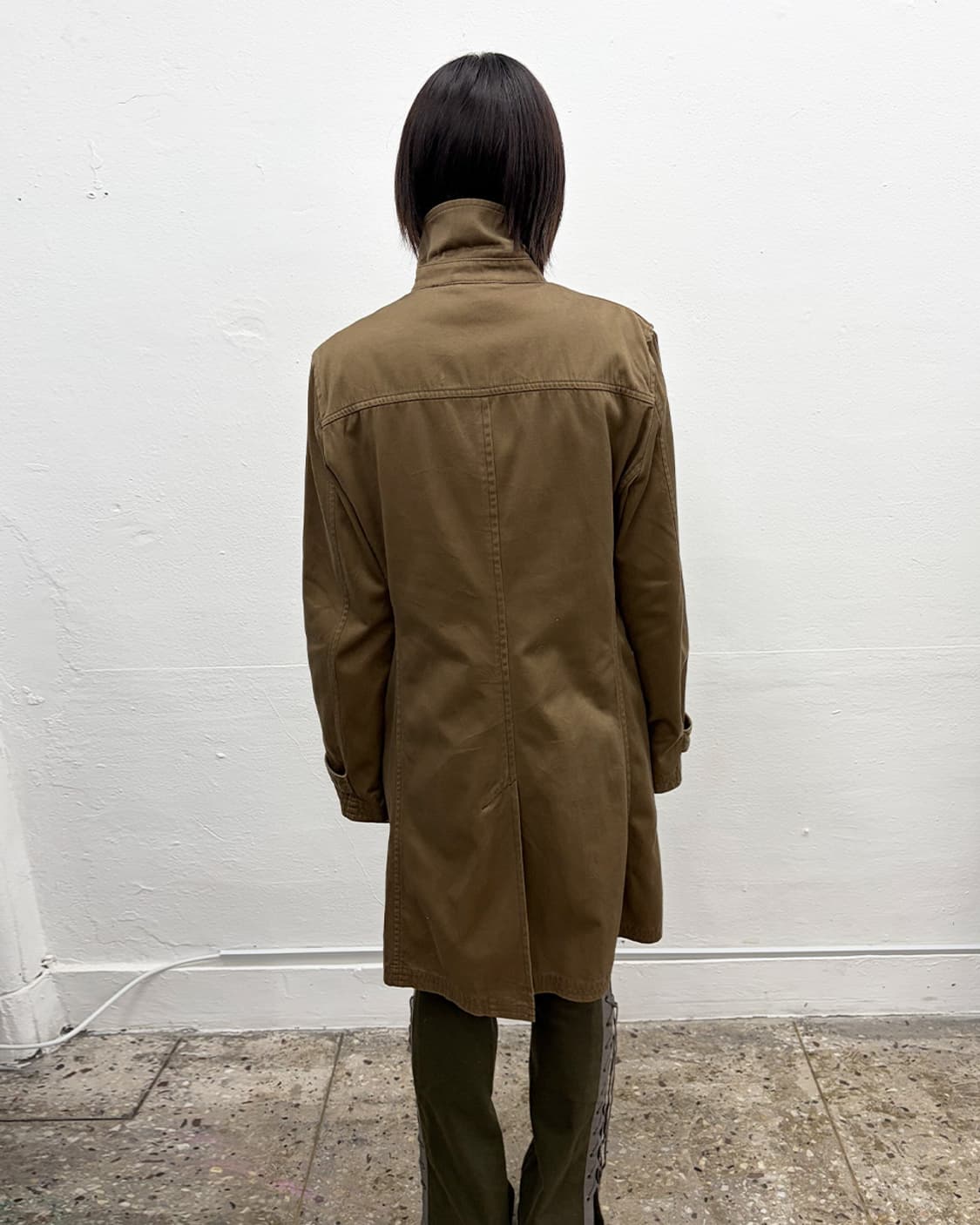 빈티지 밀리터리 코트 상품이미지3