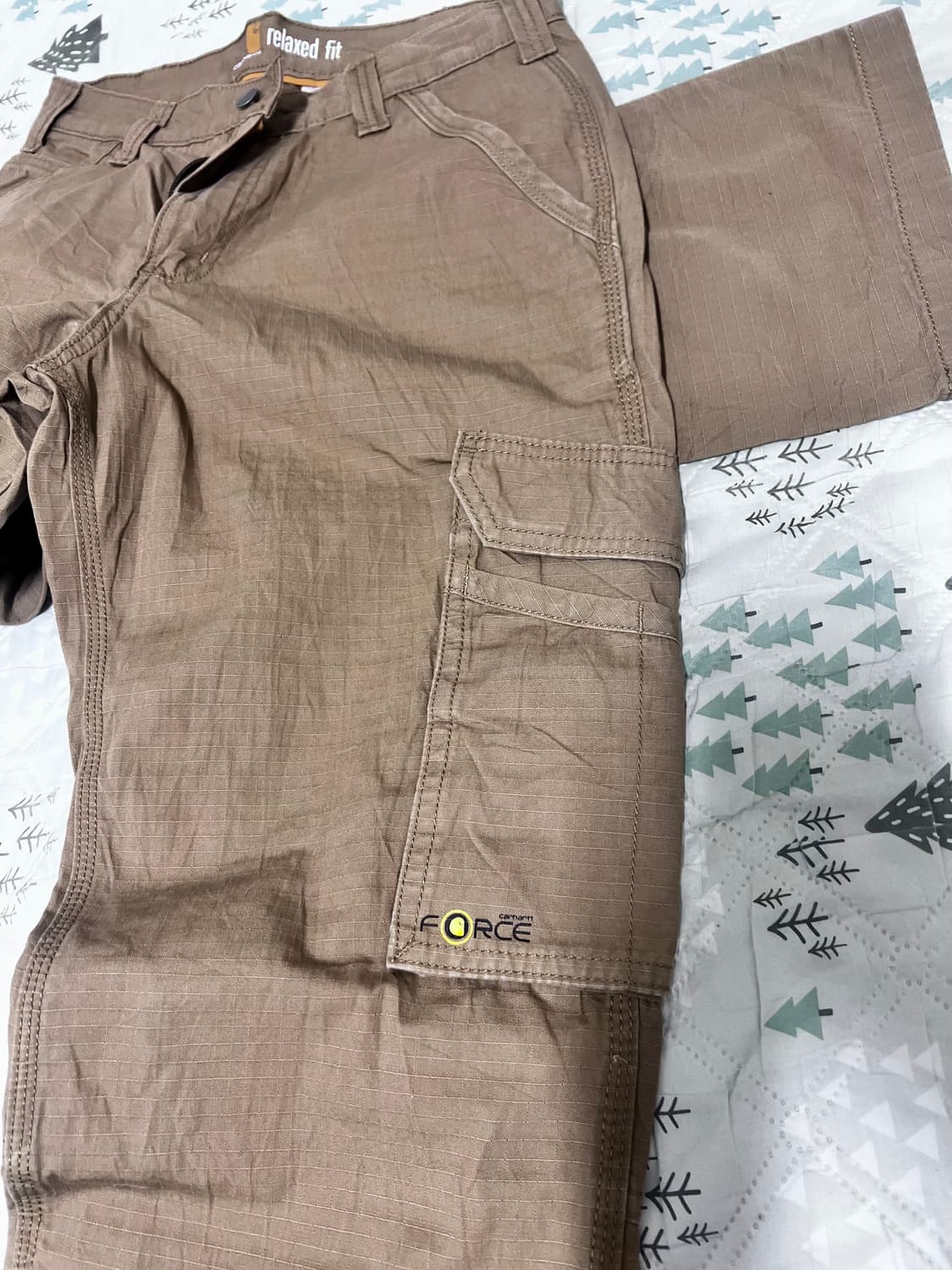 (32) 칼하트 브라운 카고 워크팬츠 상품이미지5