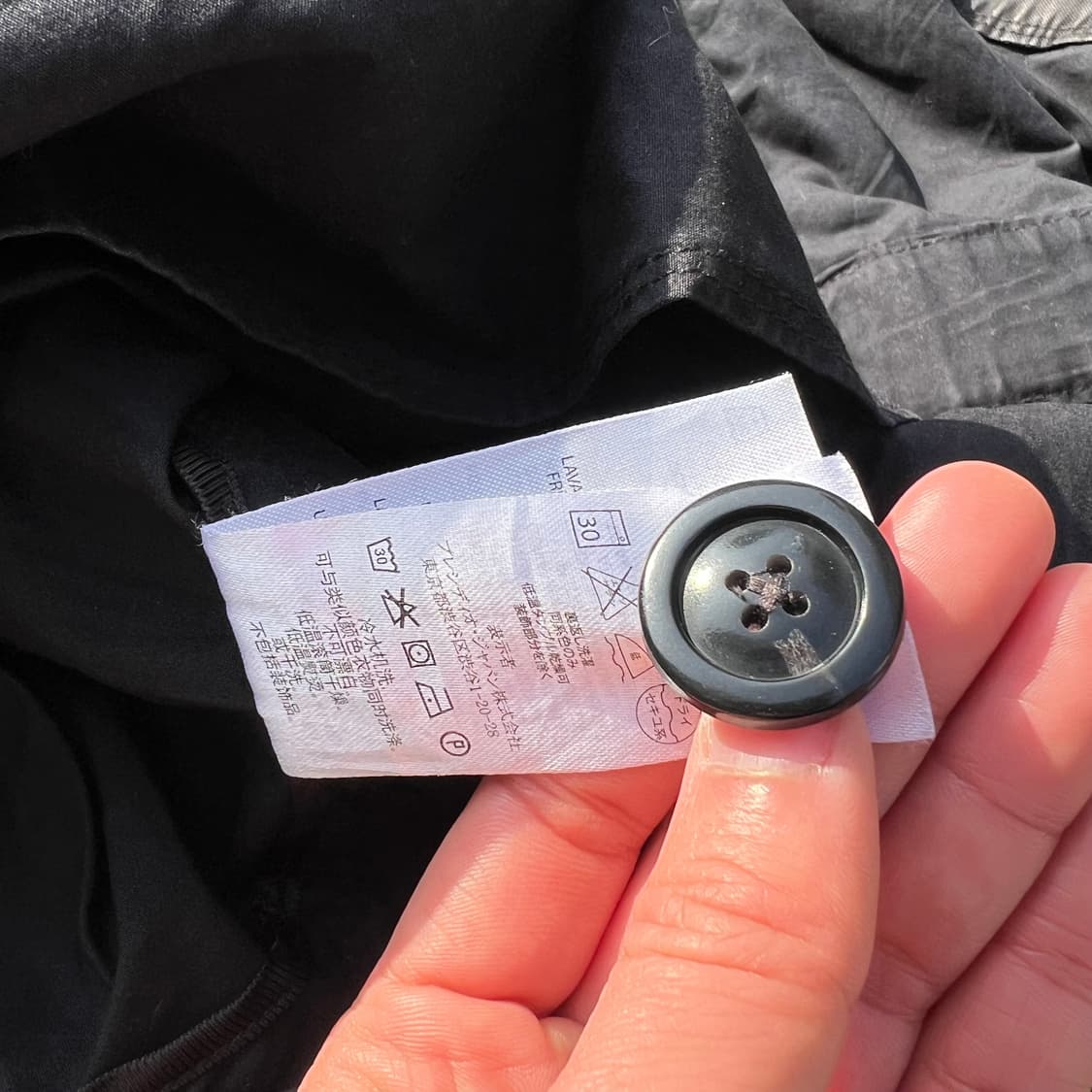 아르마니 익스체인지 코팅 트림 트렌치 코트 상품이미지10