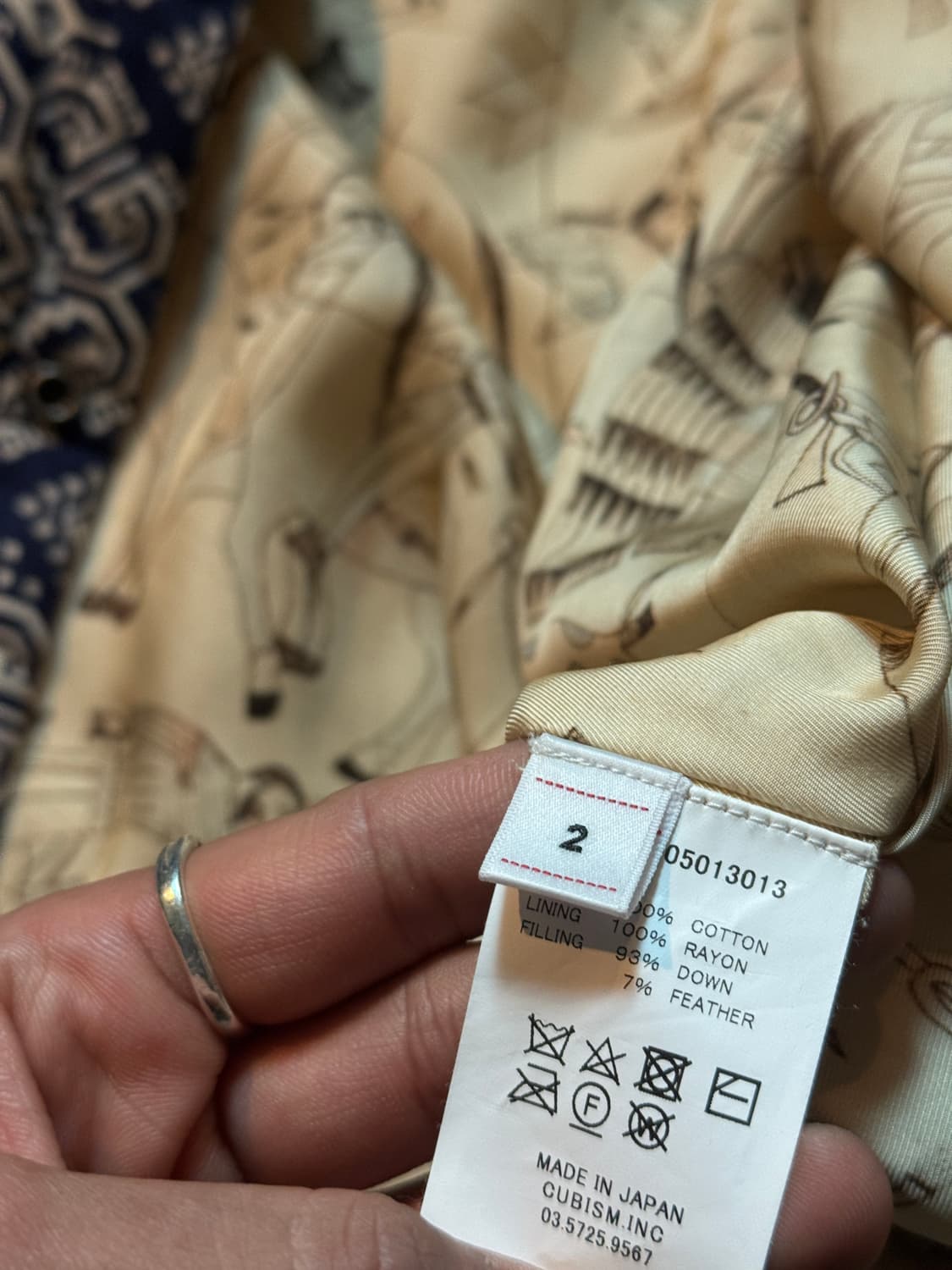 visvim ict kerchief down jkt 2size 비즈빔 상품이미지7