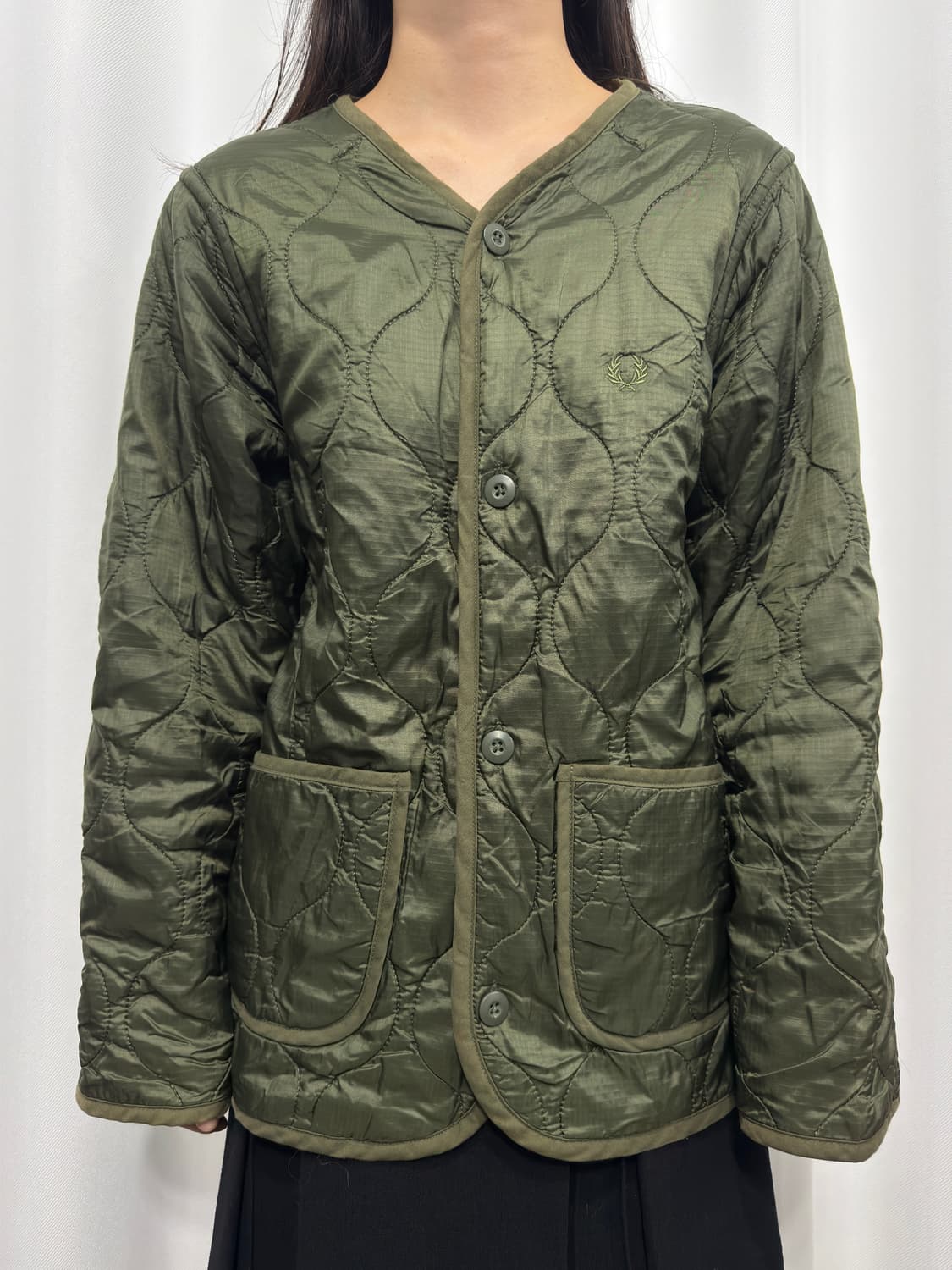 fred perry khaki padding 상품이미지1