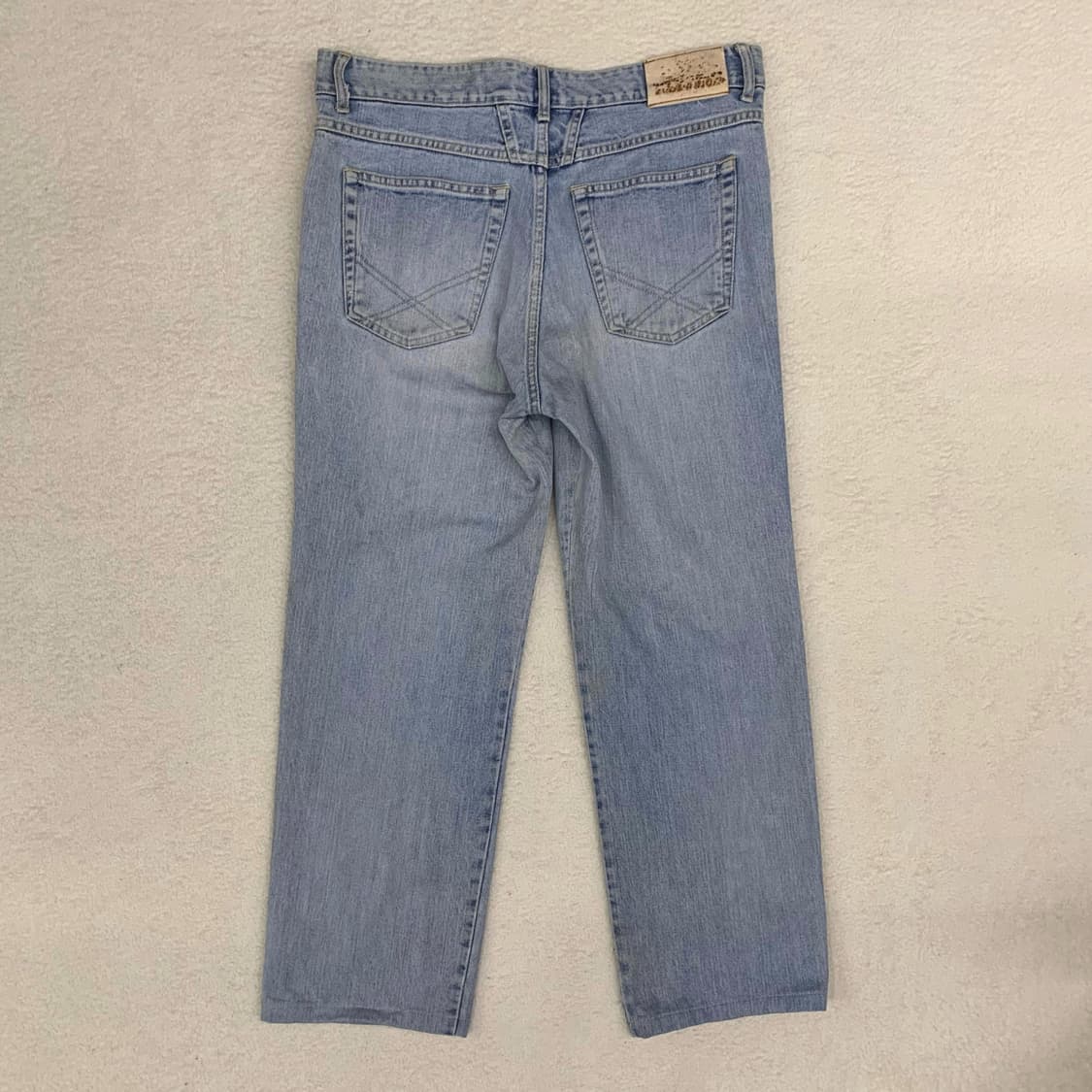 [34] 90's 마리떼 프랑소와 저버 스톤워시 와이드핏 데님팬츠 상품이미지1