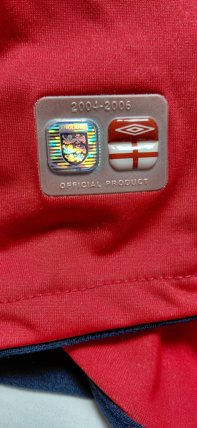 [XL] UMBRO 04-06 잉글랜드 어웨이 긴팔 저지 상품이미지7