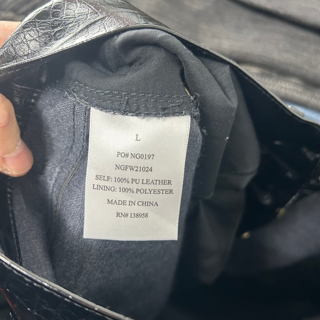 Noon Goons 눈군스 엘리게이터 레더 팬츠 상품이미지9