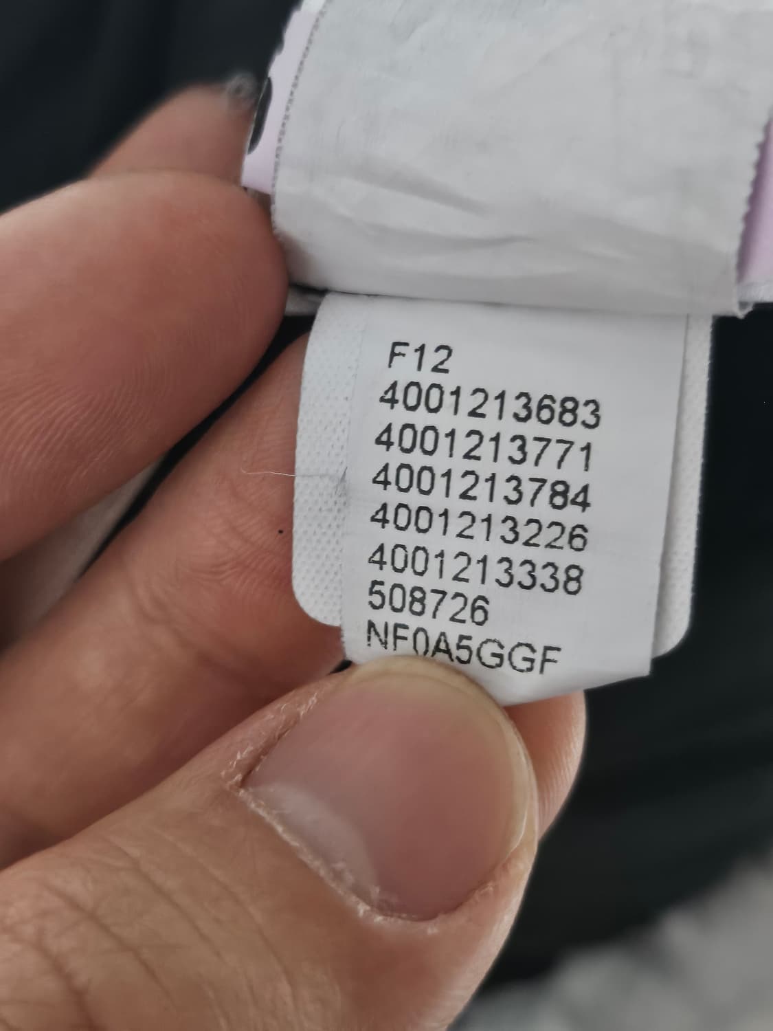 노스페이스 크롭 눕시 숏 눕시 패딩 화이트 M 상품이미지6