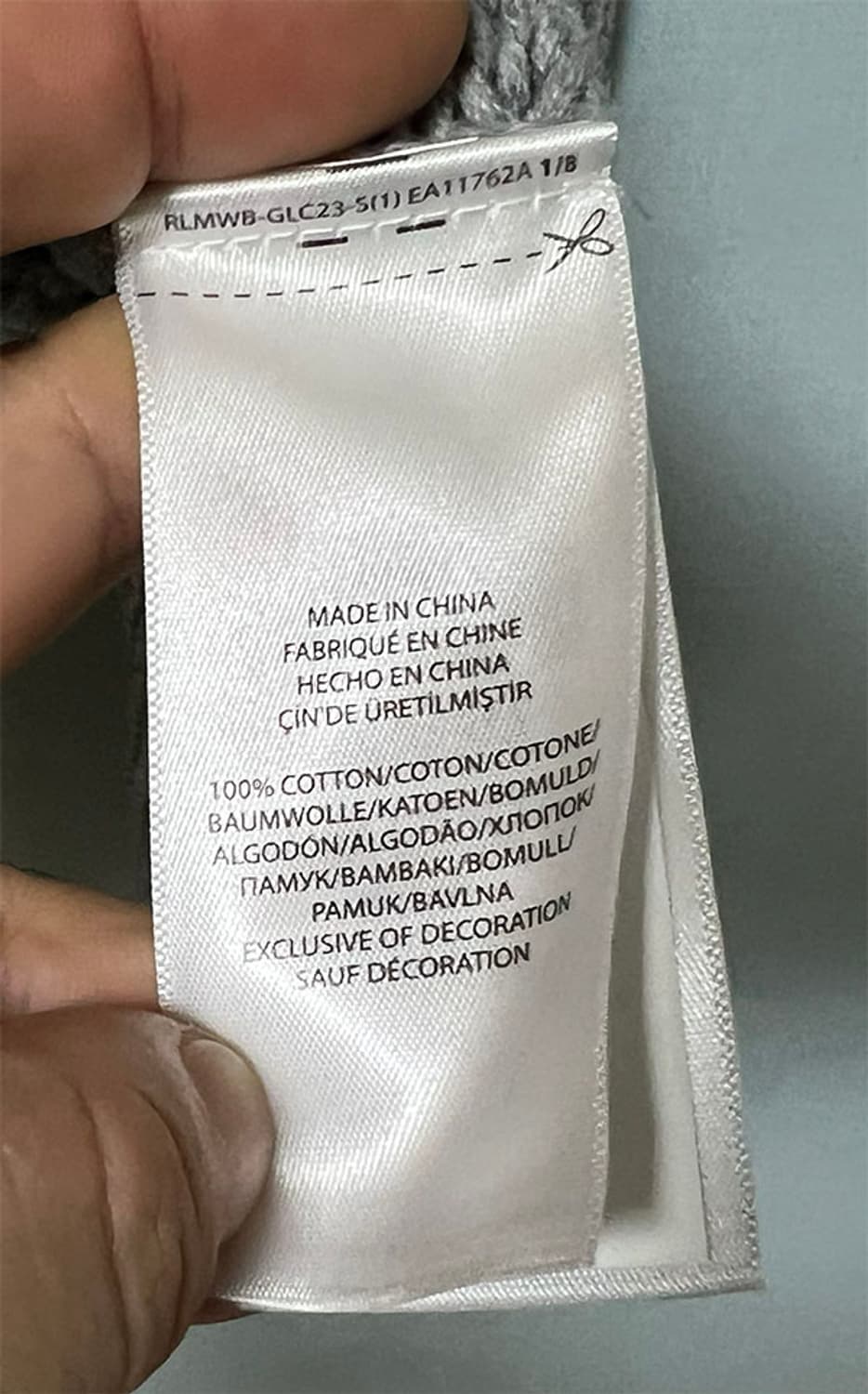 POLO 폴로 여자 니트 성조기 겨울 S 90 55 상품이미지5