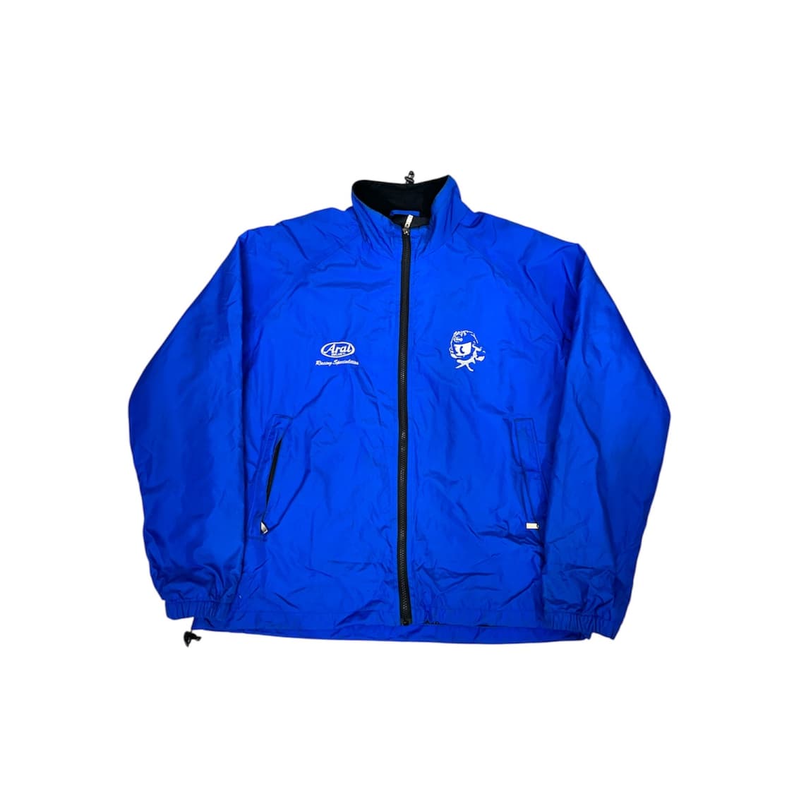 아라이 블루 오토바이 빅 로고 바람막이 자켓  상품이미지5