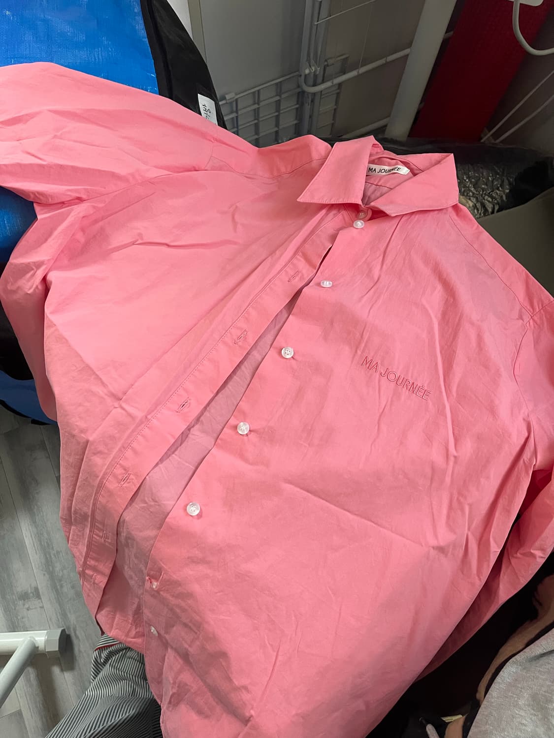 마조네 핑크셔츠 상품이미지5