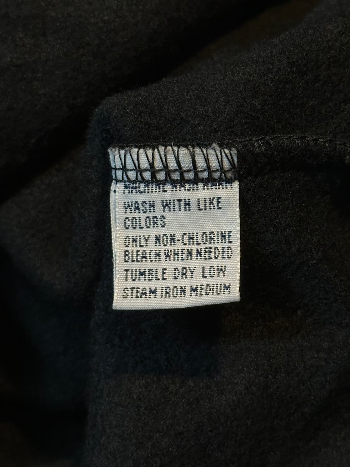 폴로 랄프로렌 커스텀핏 레드포니 기모 후드집업 블랙 상품이미지5