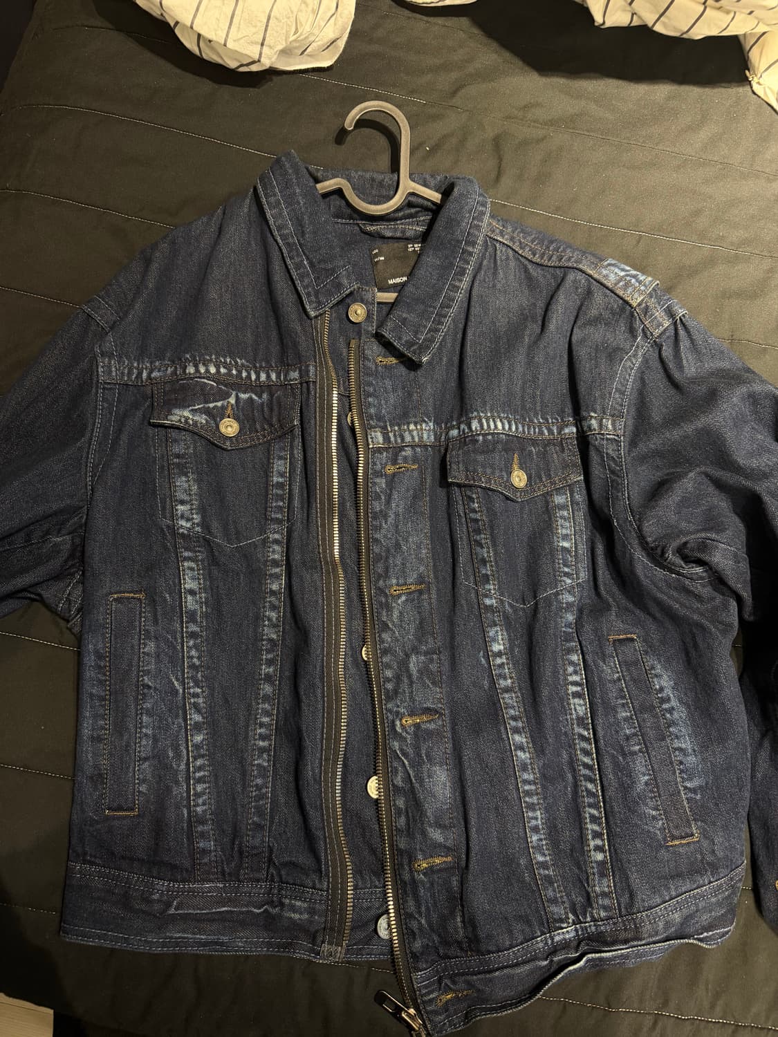 메종미네드 데님자켓 L 상품이미지3
