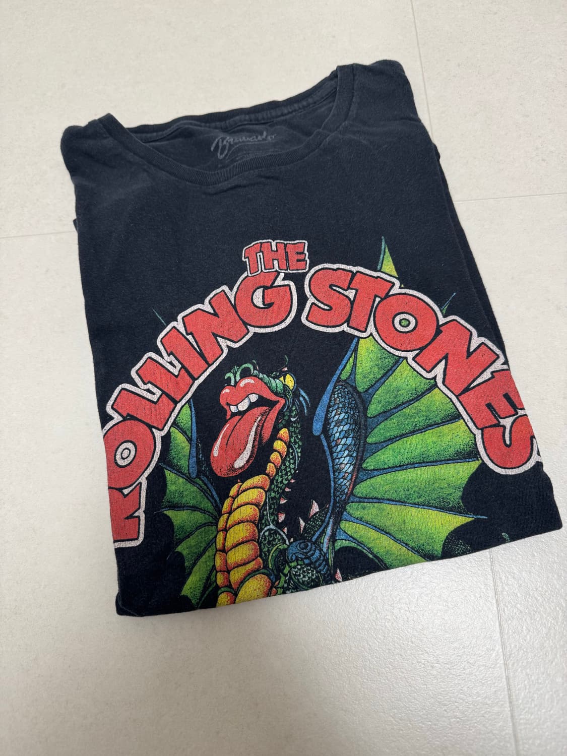 빈티지 롤링스톤스 밴드티 상품이미지1