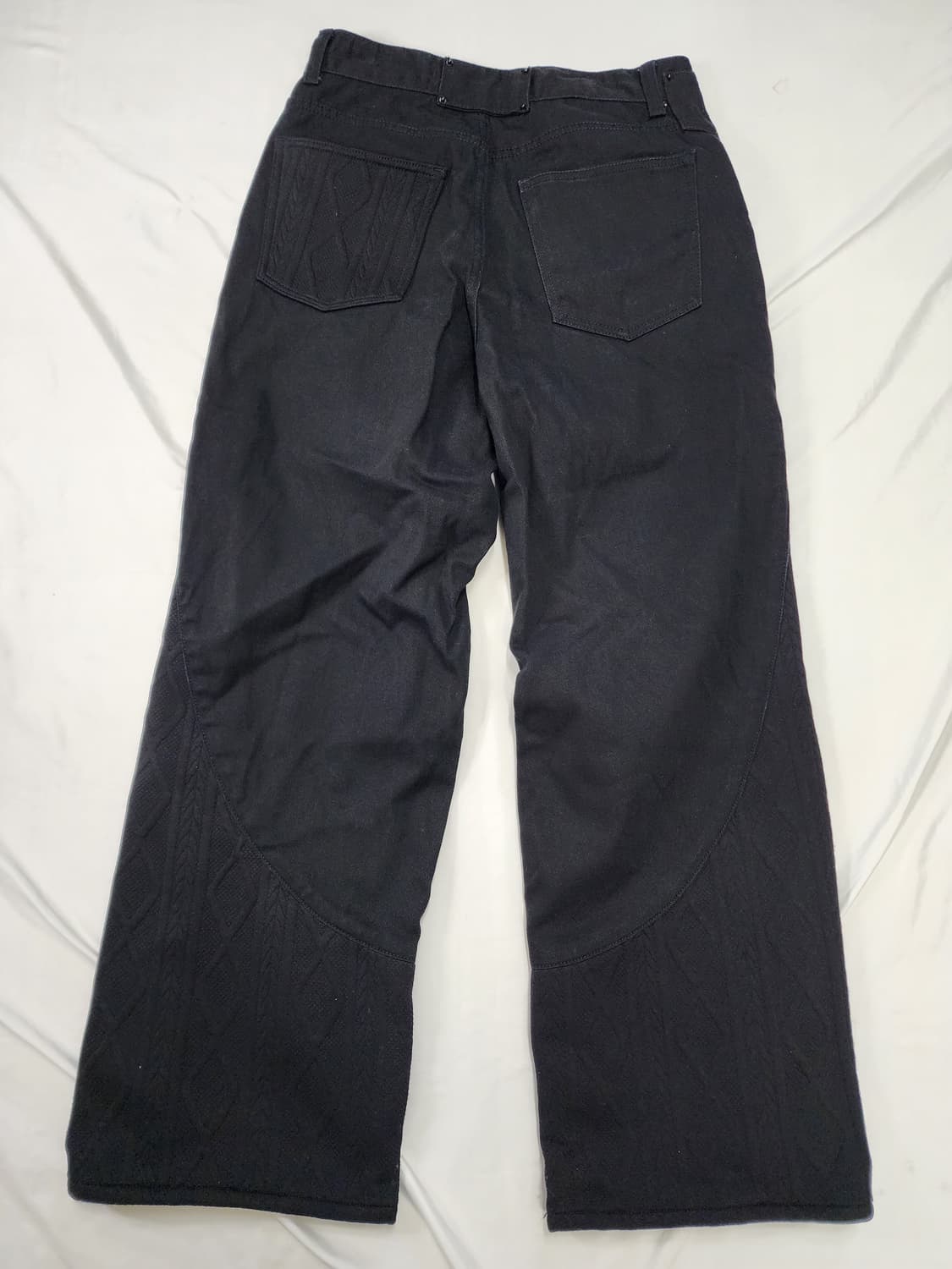 메종미네드 니트 믹스 외이드 팬츠 상품이미지2