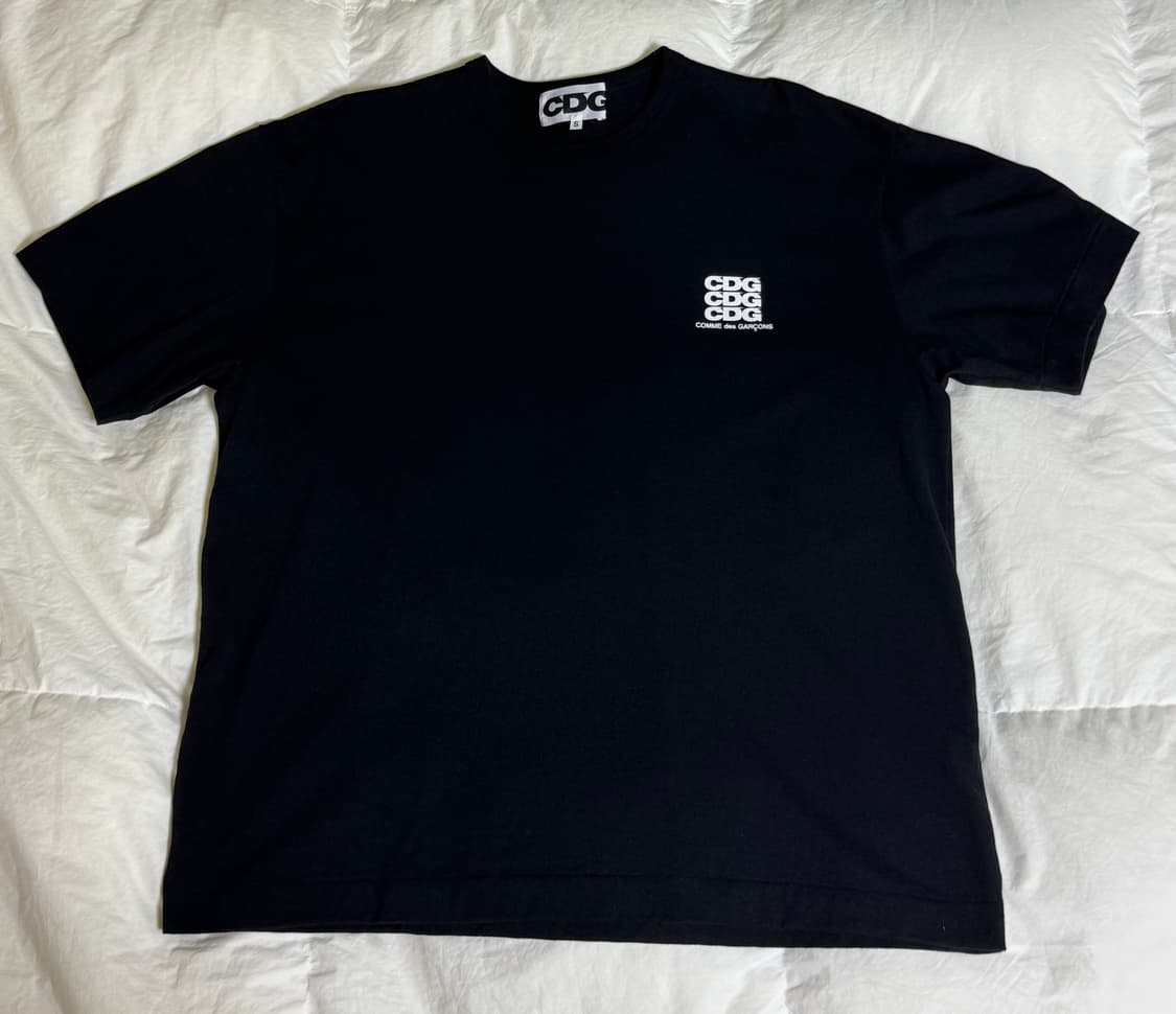 CDG Oversized T-Shirt Black 상품이미지2