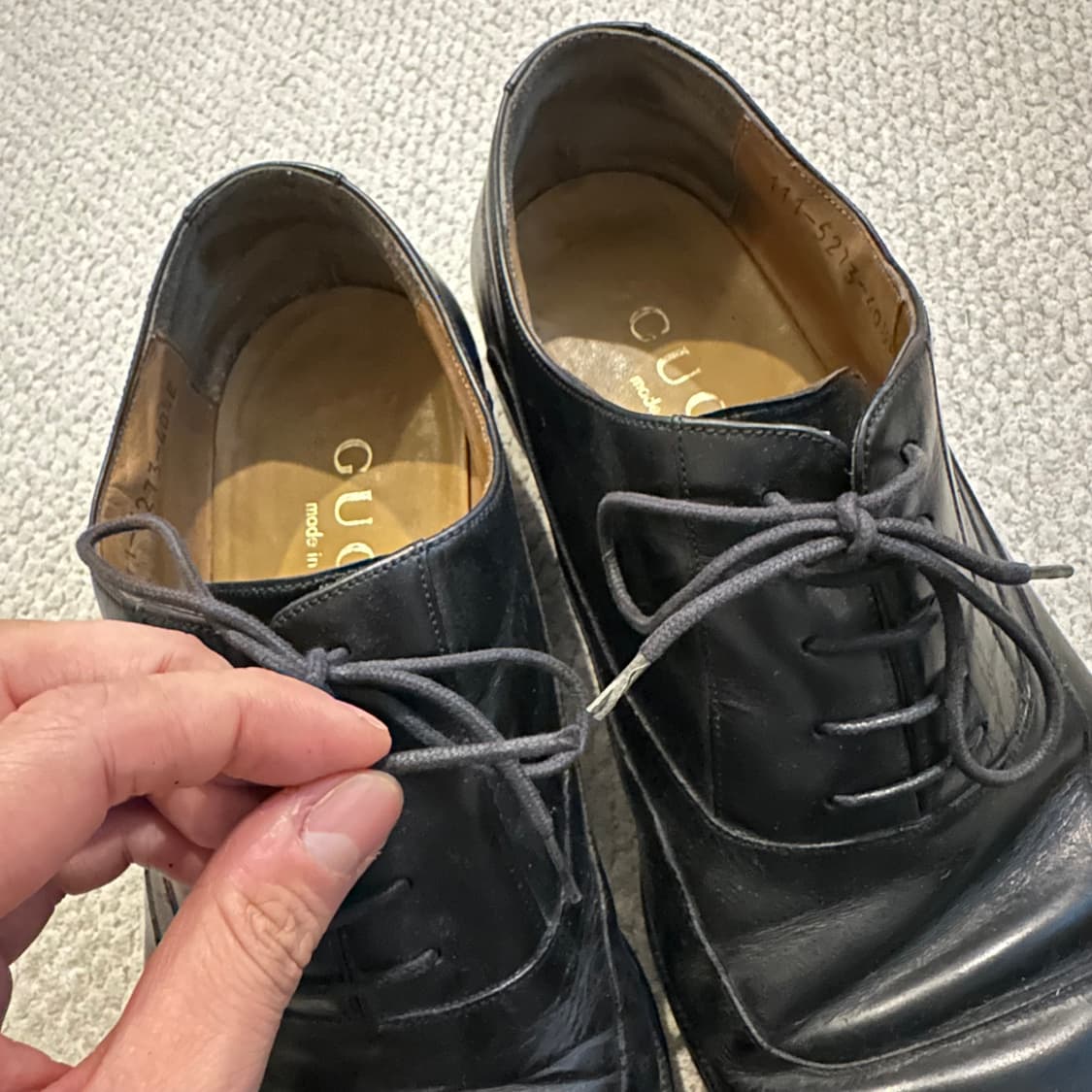90s 톰포드 구찌 (Gucci) 레더 더비슈즈 상품이미지6