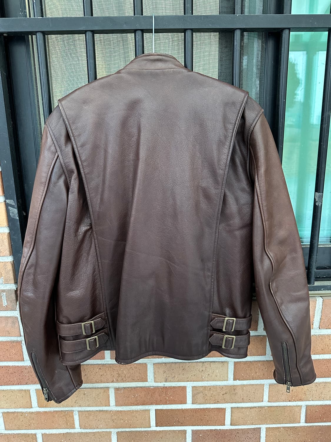 (M) 홀스하이드 레더 자켓 상품이미지4