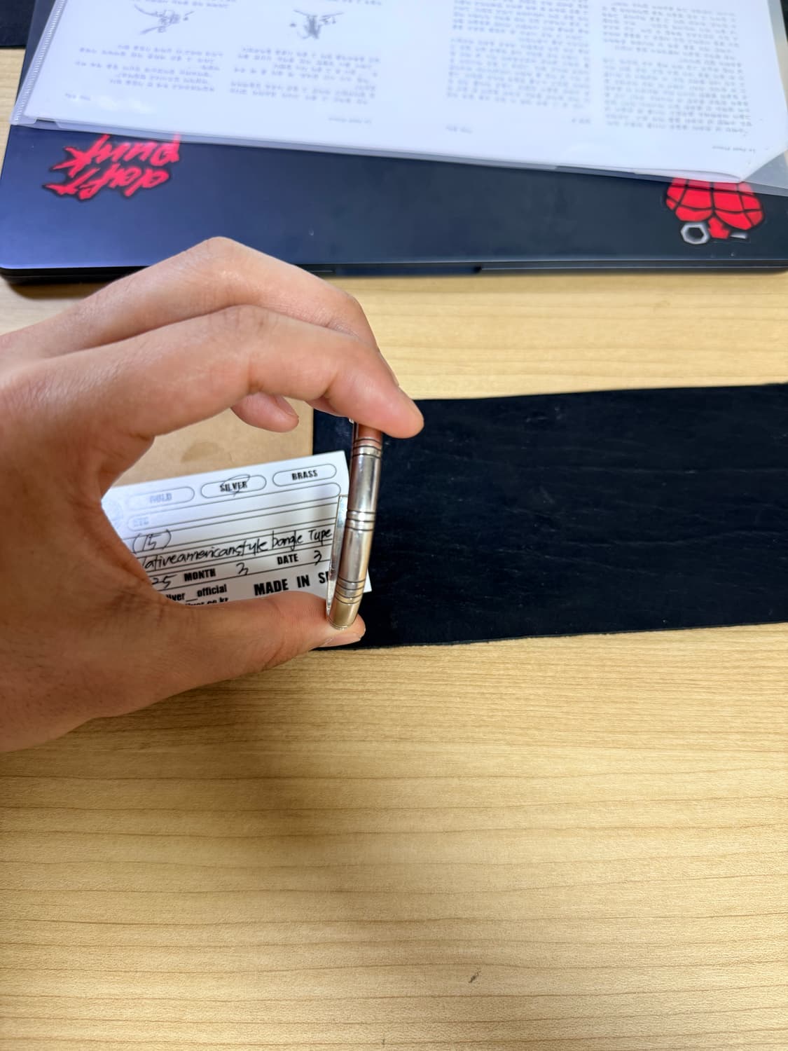 조실버 네이티브 아메리칸 뱅글 상품이미지5