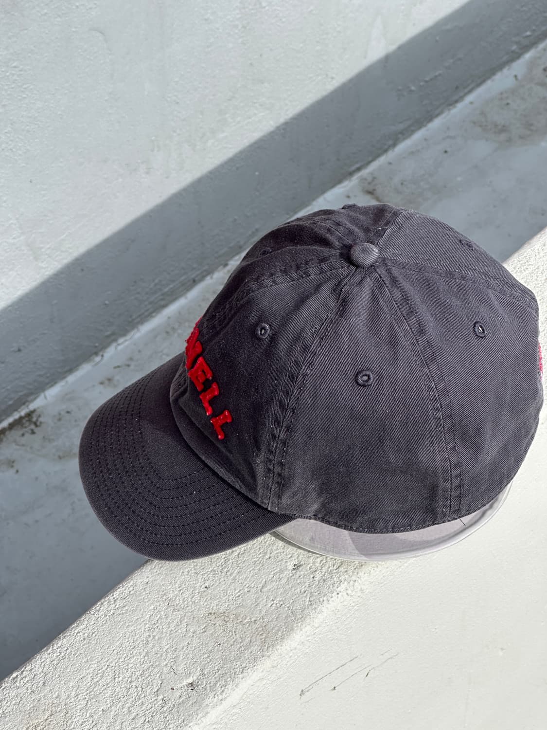 [M-L] 빈티지 코넬대학교 로고 볼캡 모자 상품이미지3