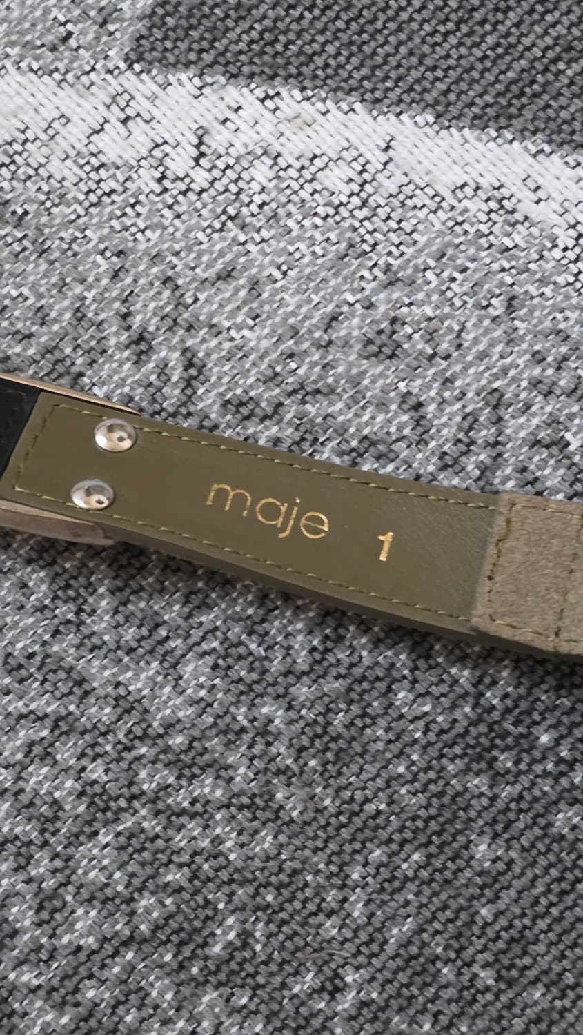 마쥬 maje 빈티지 웨스턴 스타일 벨트 (스웨이드) 상품이미지5