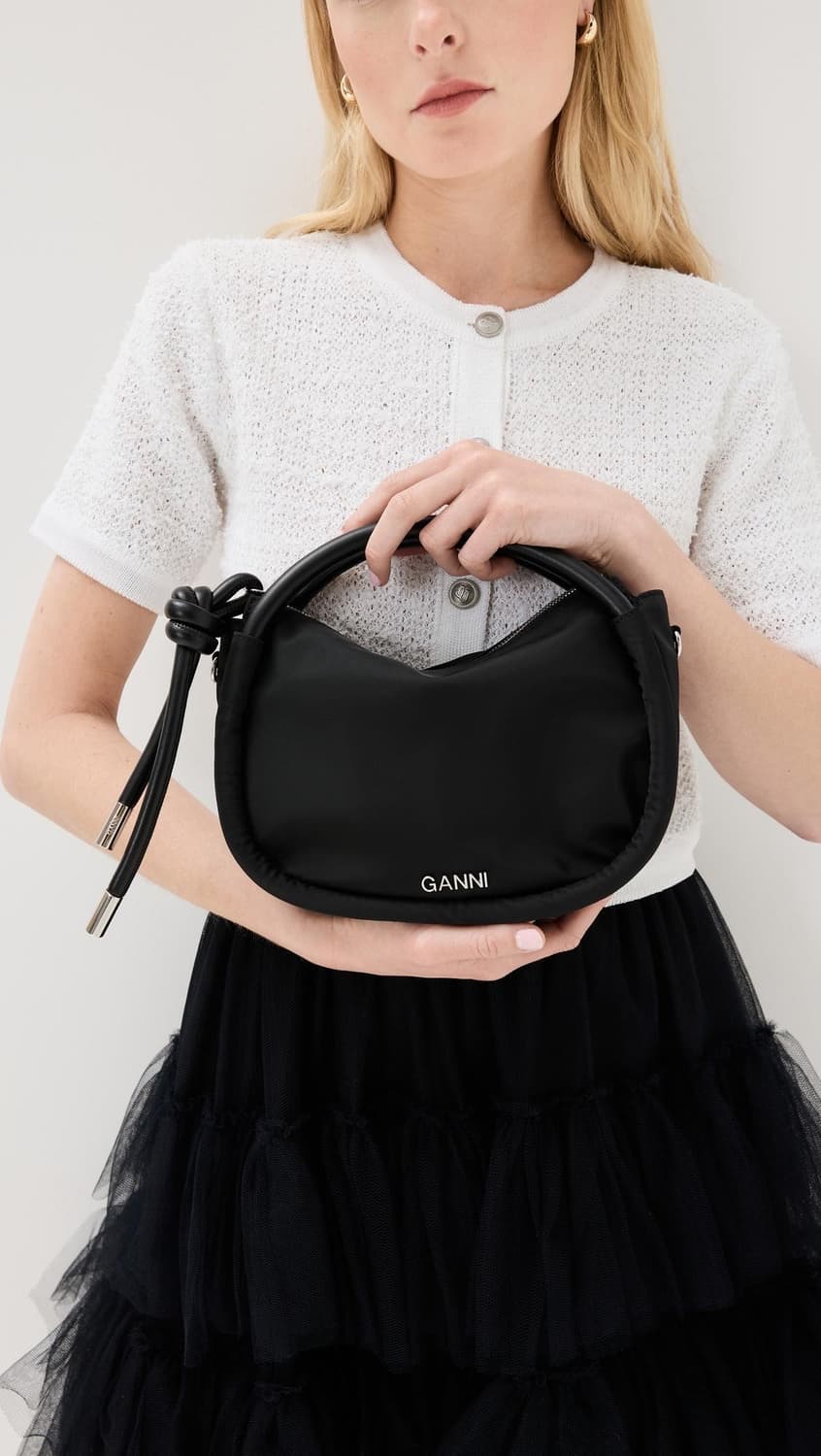 가니 ganni knot mini bag 가니 백 새상품 상품이미지6