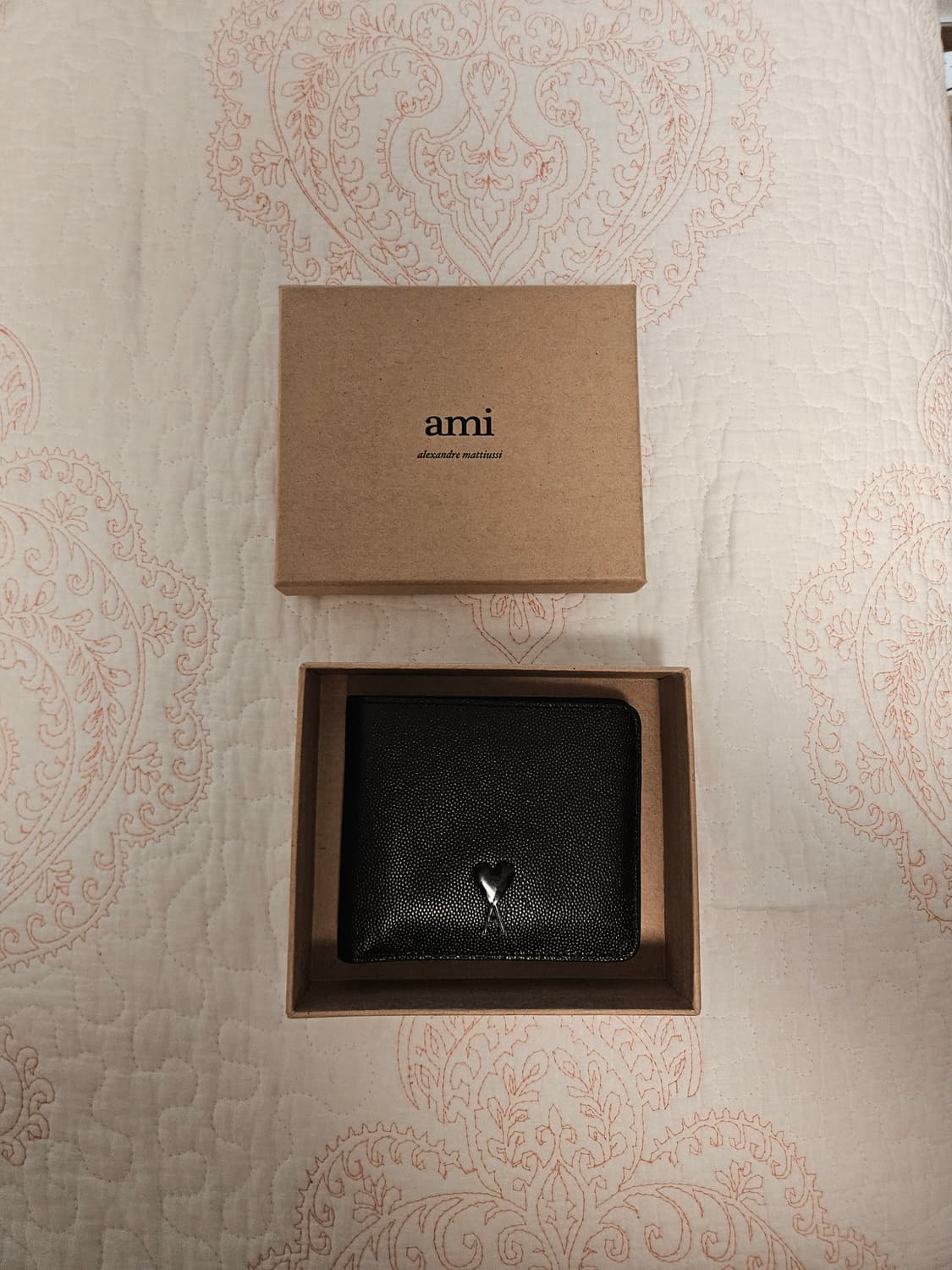 아미 블랙 가죽 반지갑 판매합니다(최종가) 상품이미지1