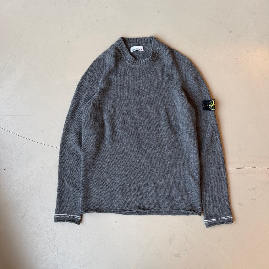 스톤 아일랜드 와펜 울 니트 스웨터 상품이미지2