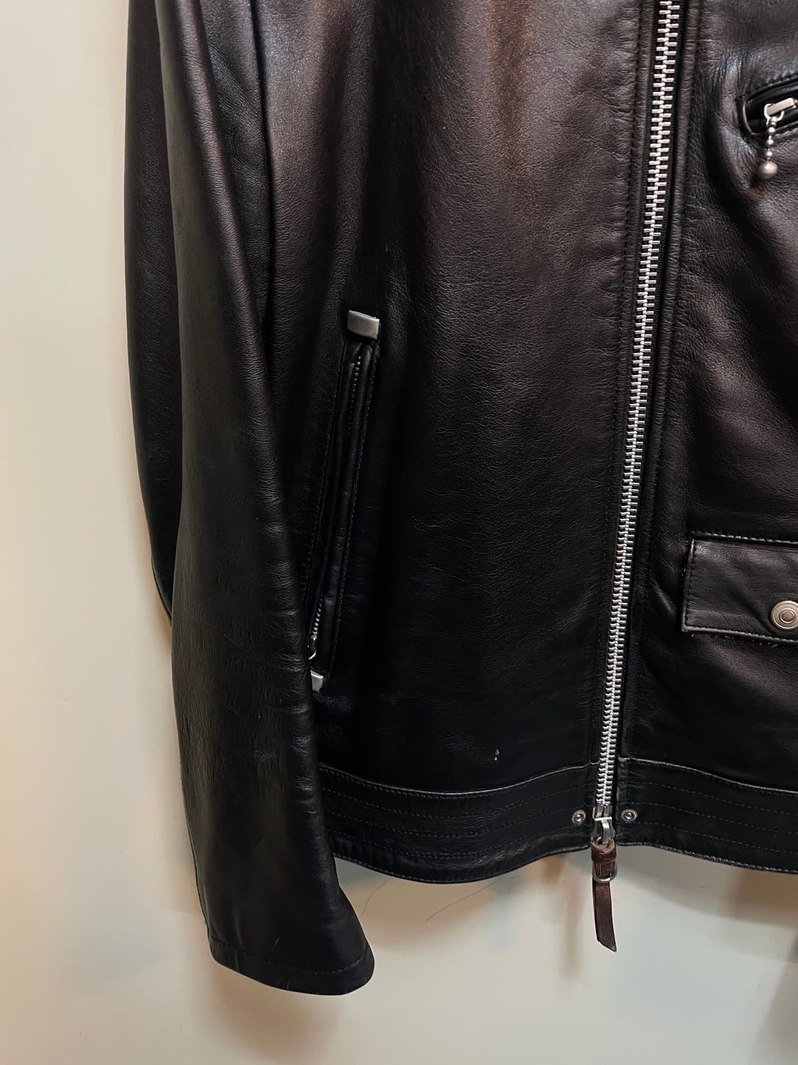 디아프바인 소가죽 자켓 상품이미지5