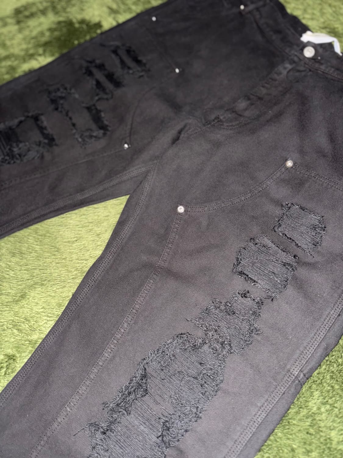 [XL] 1017 ALYX 9SM 알릭스 디스트로이드 더블니 카펜터 팬츠 상품이미지5