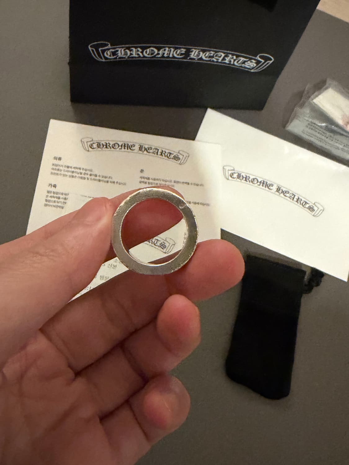 (풀구성) 크롬하츠 스페이서 대거링 12호 상품이미지5