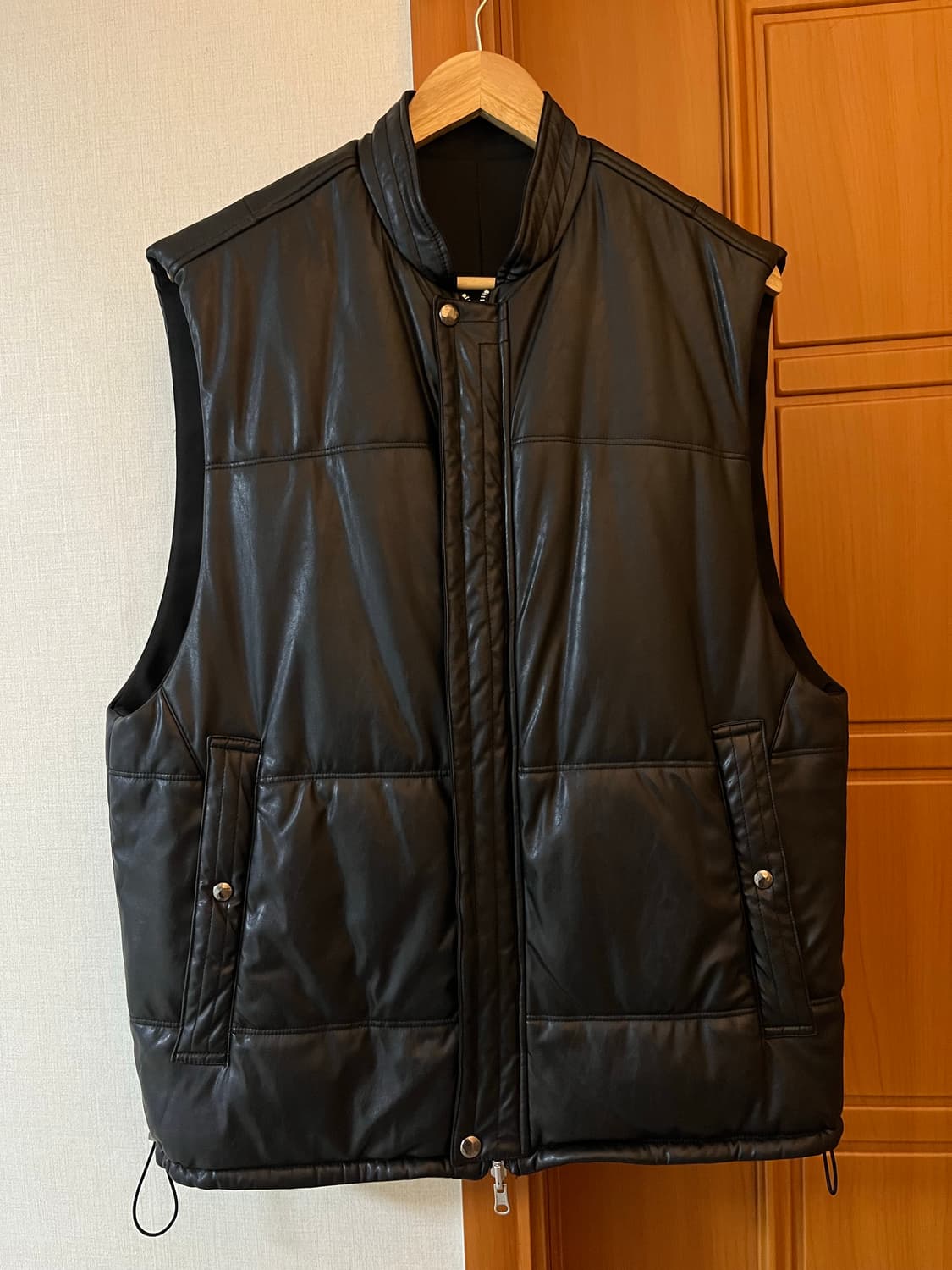 [M] 유스 리버서블 베스트 블랙 상품이미지6