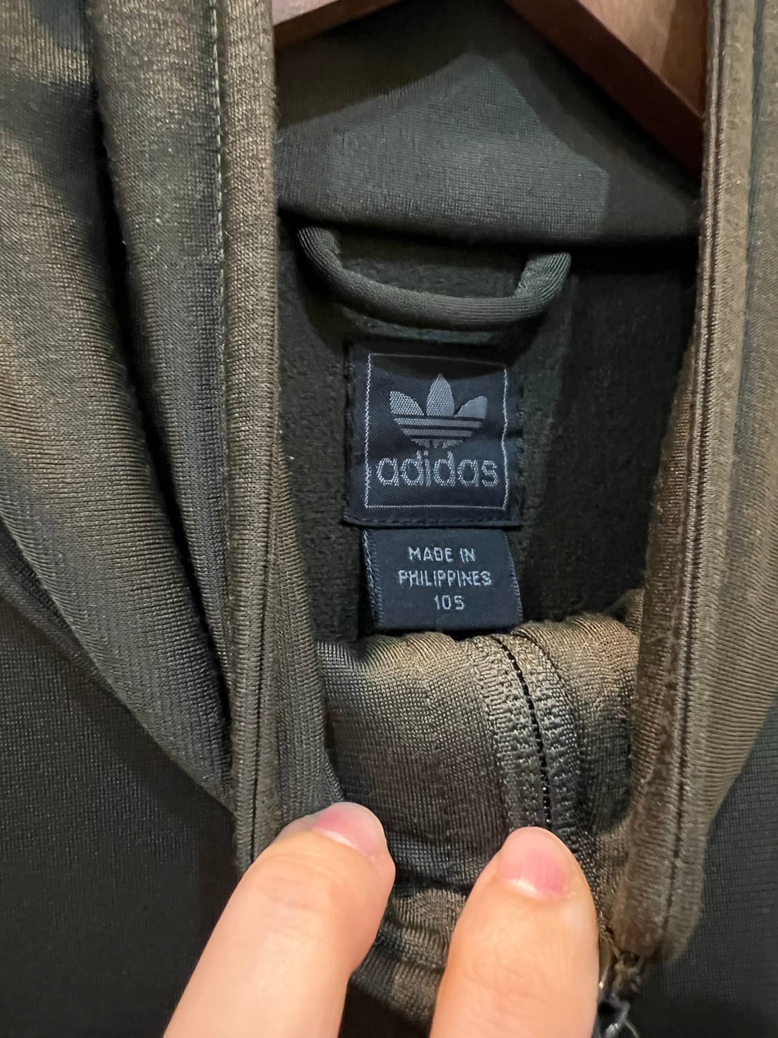 아디다스 파이어버드 카키 트랙탑 져지 상품이미지3