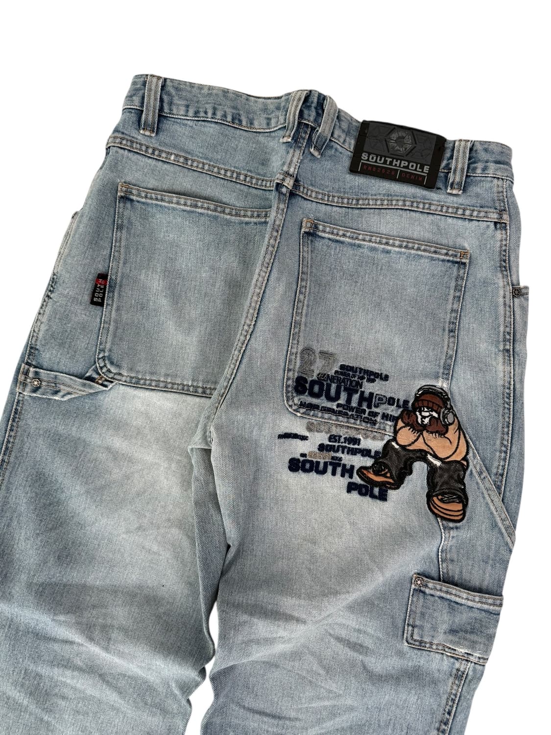 사우스폴 자수 연청 카펜터 상품이미지8