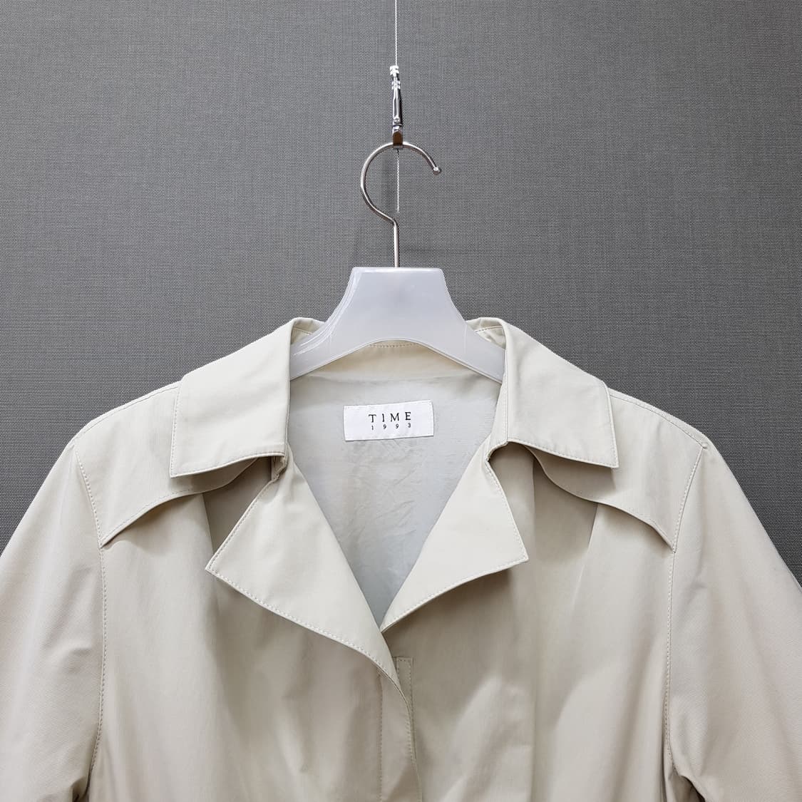 한섬 타임 2020 허리셔링 A라인 플레어 원피스 88-98-165사이즈 상품이미지2