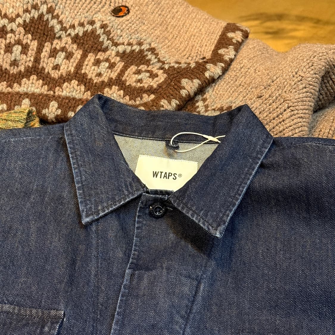23SS 더블탭스 제이모드 데님 BDU 자켓 3 사이즈 상품이미지8