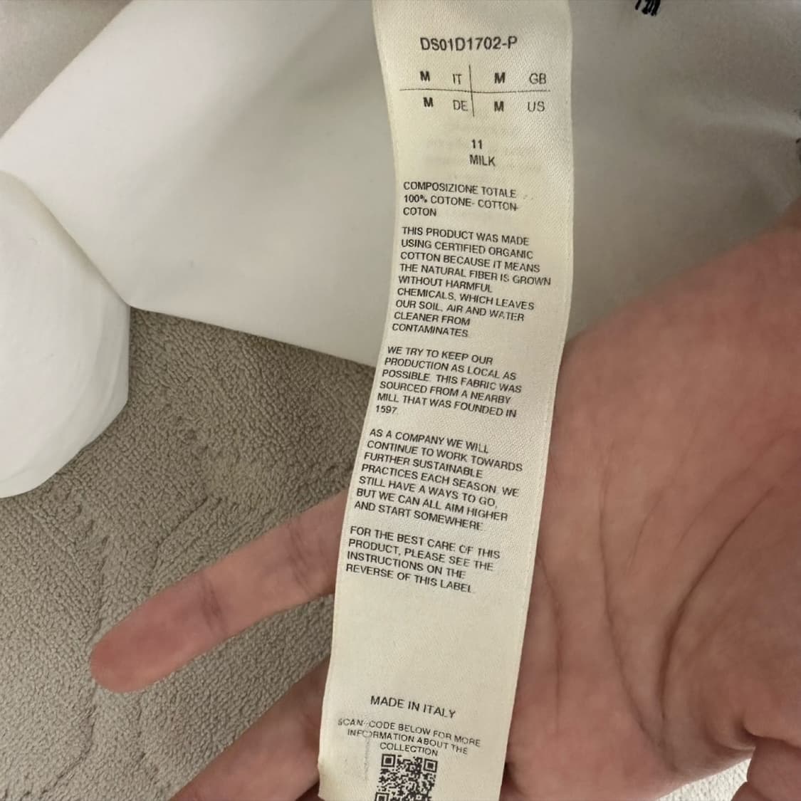 릭오웬스 크롭 셔츠 자켓 상품이미지4