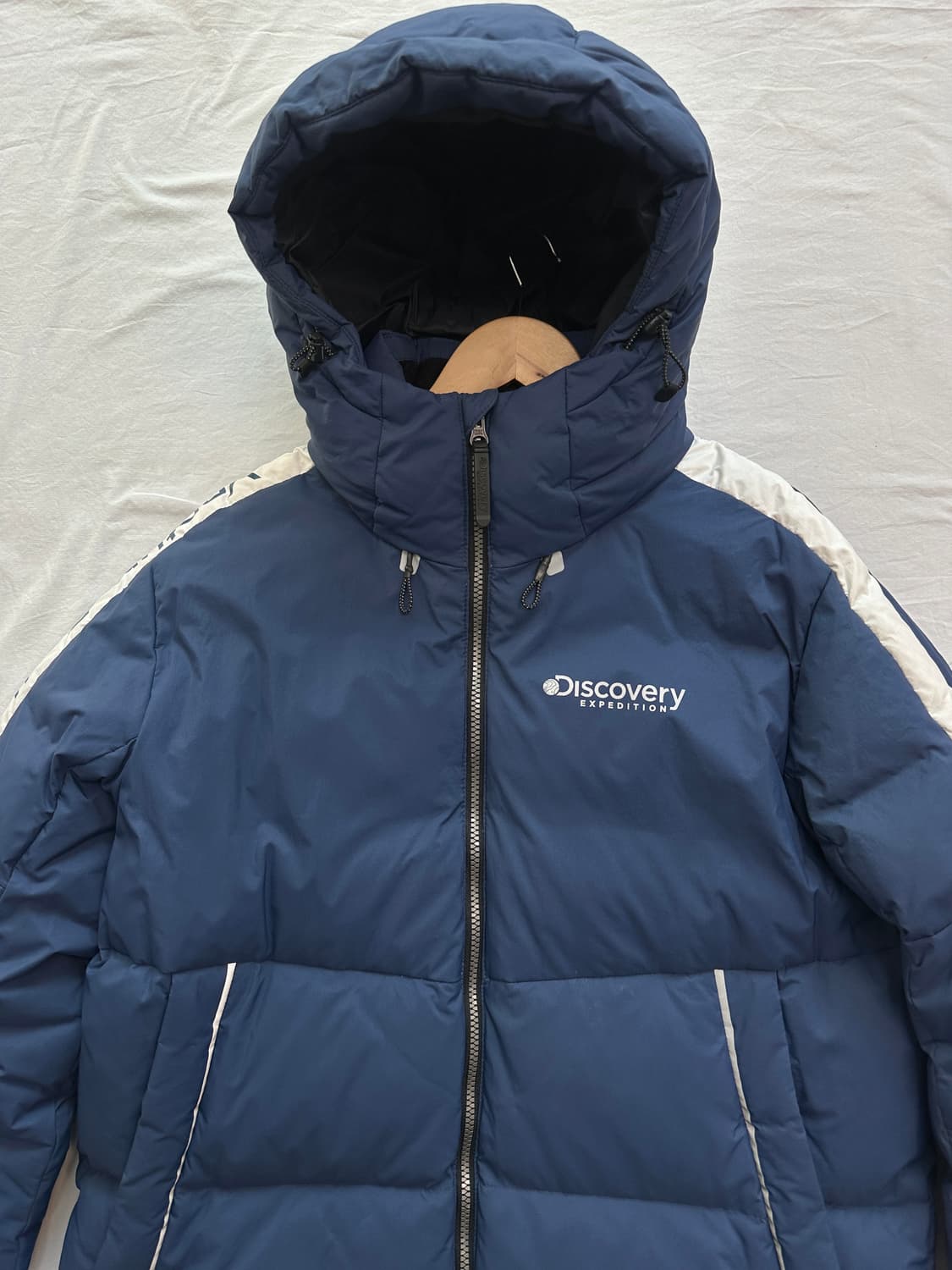 디스커버리 남성 덕다운 롱패딩 상품이미지2