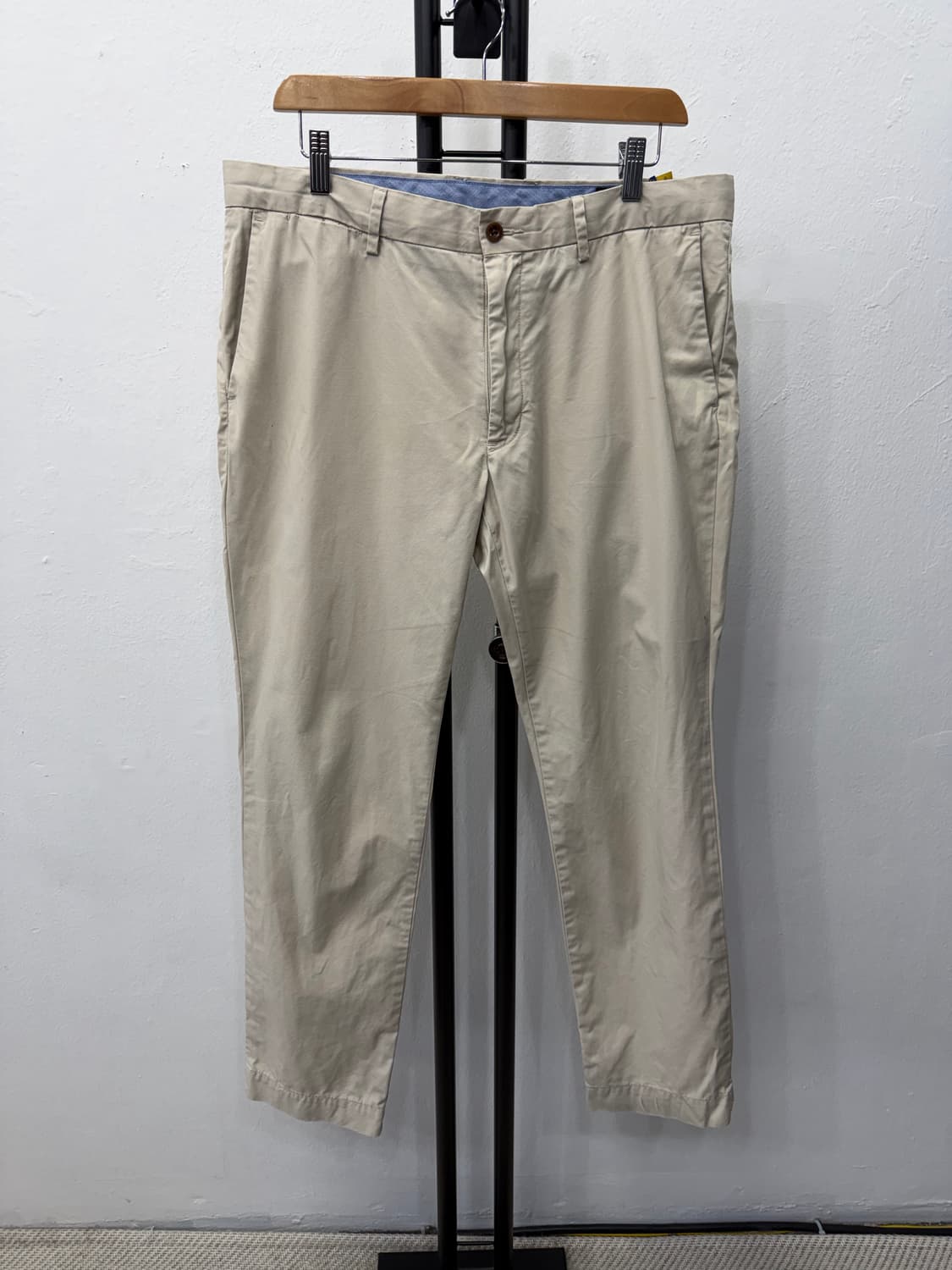 정품) 폴로랄프로렌 신형 남성 베이지색 면바지 36 상품이미지1