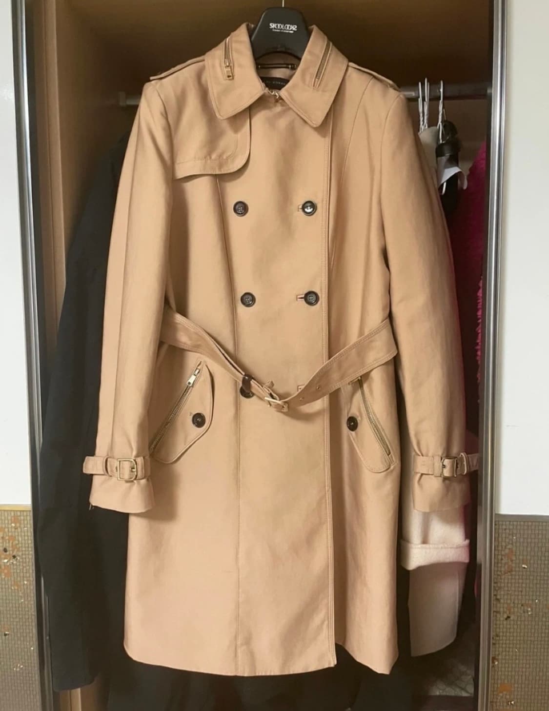 ZARA 자라 W 트렌치 코트 L 사이즈 상품이미지1