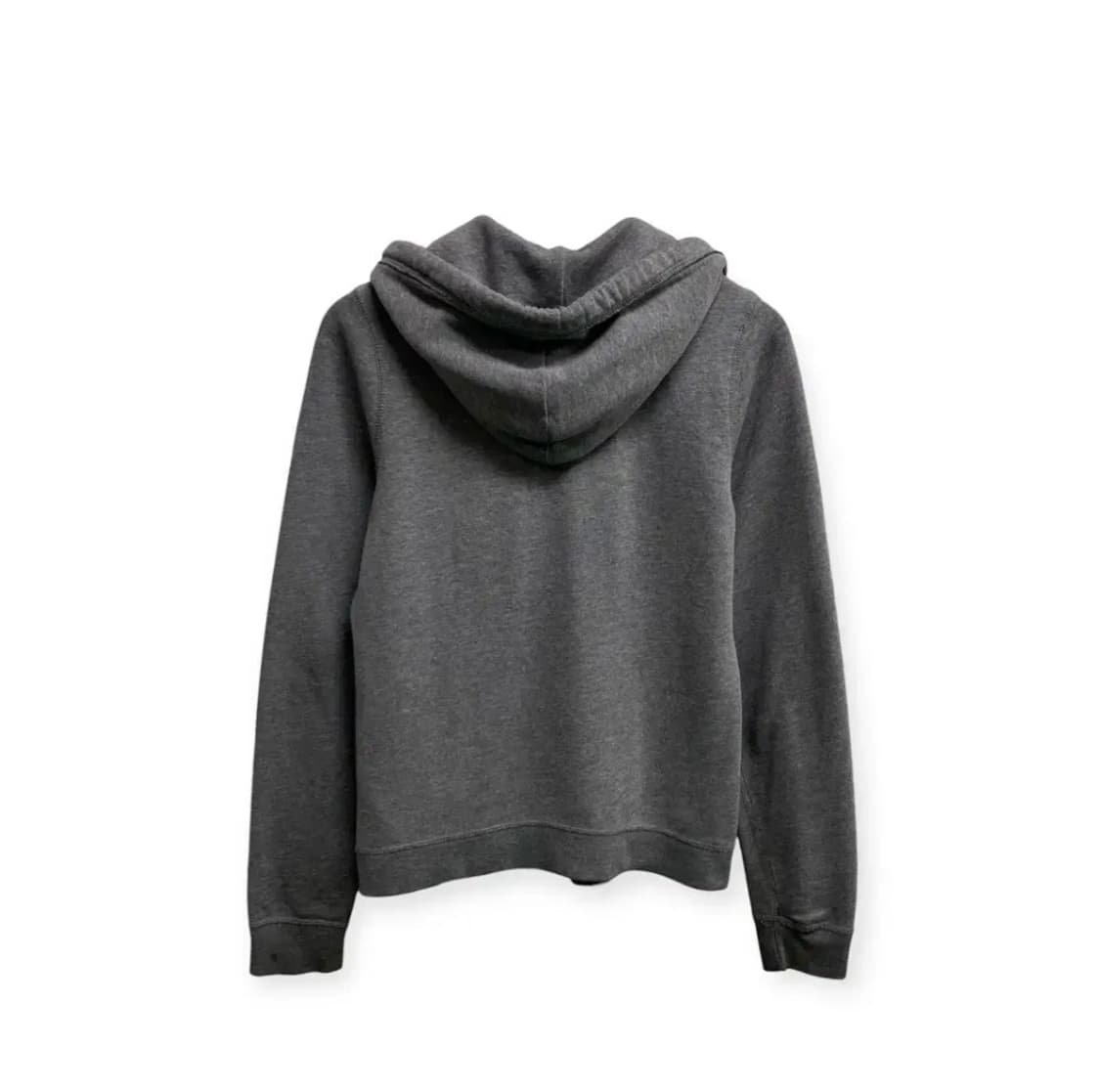 홀리스터 로고 그레이 기모 후드집업 M 상품이미지3