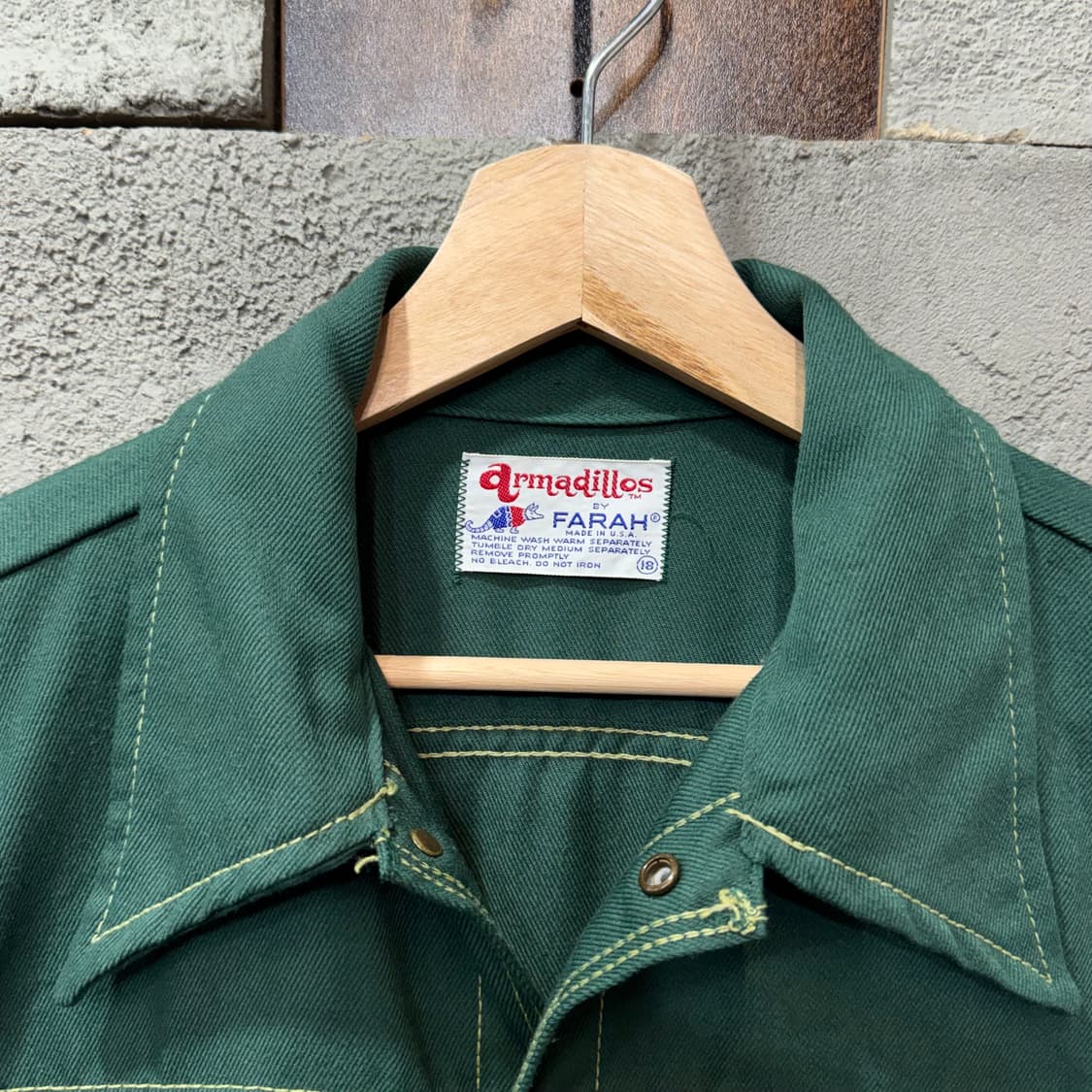70s FARAH 웨스턴 트러커 자켓 made in USA (S)   상품이미지5