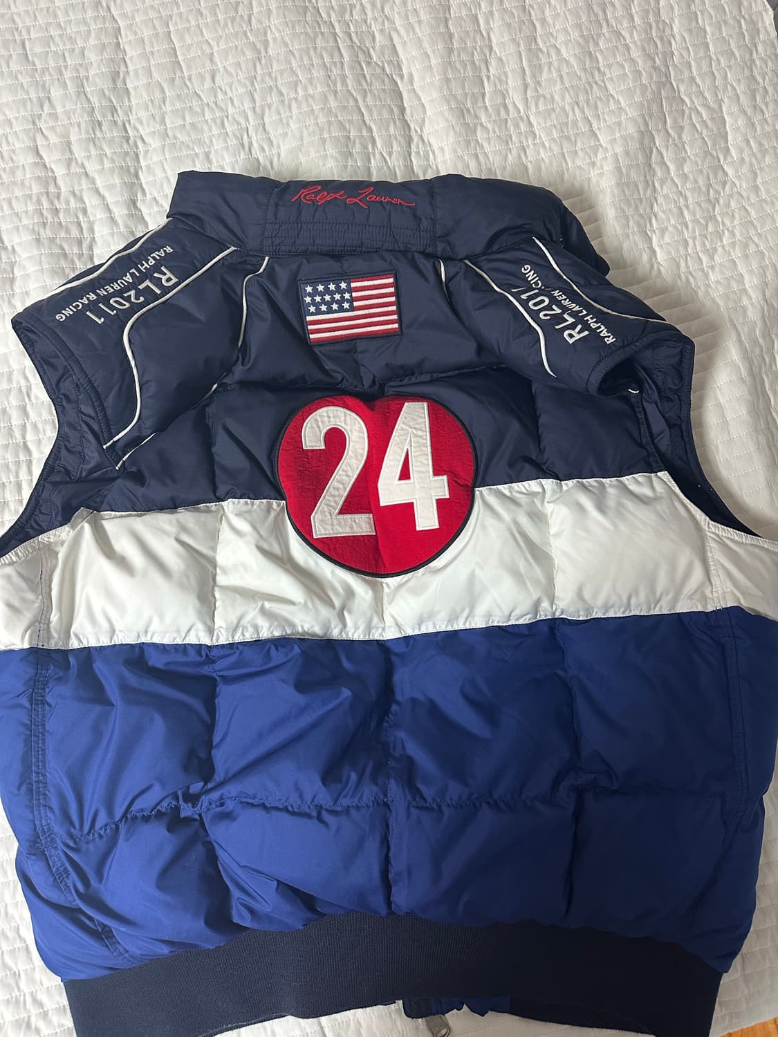 폴로 랄프로렌 빅포닝 조끼 패딩 L 상품이미지2