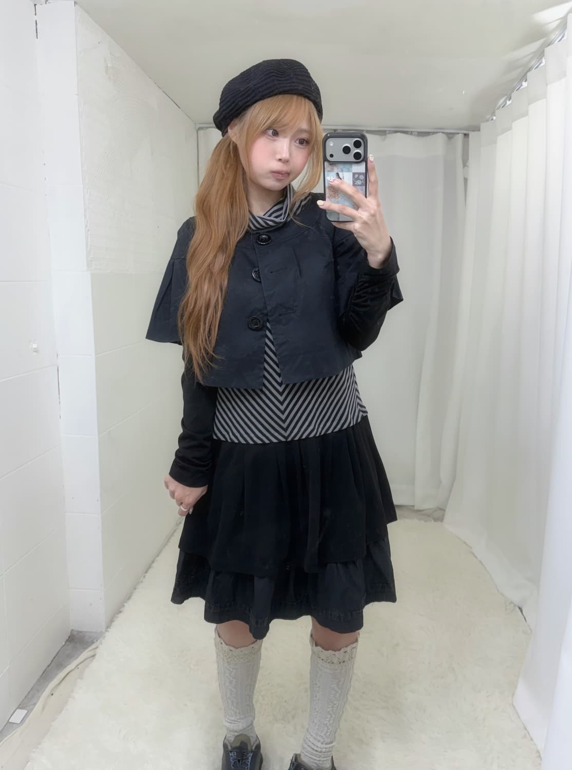 데일리 공겜여주 무채색 니혼진 코디세트 상품이미지1