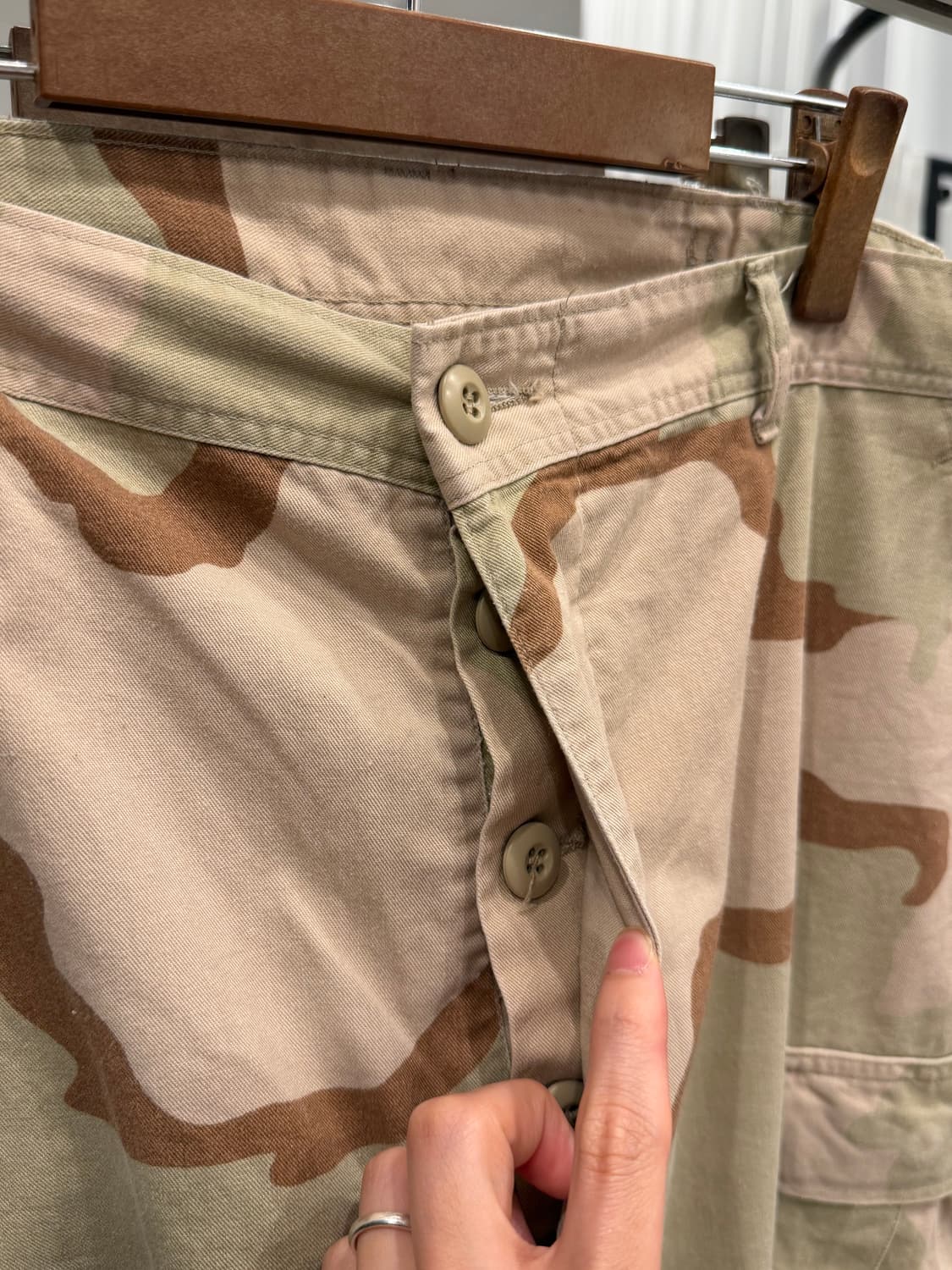 90s Military U.S.Army 미군 데저트 카모 BDU 필드팬츠 상품이미지3