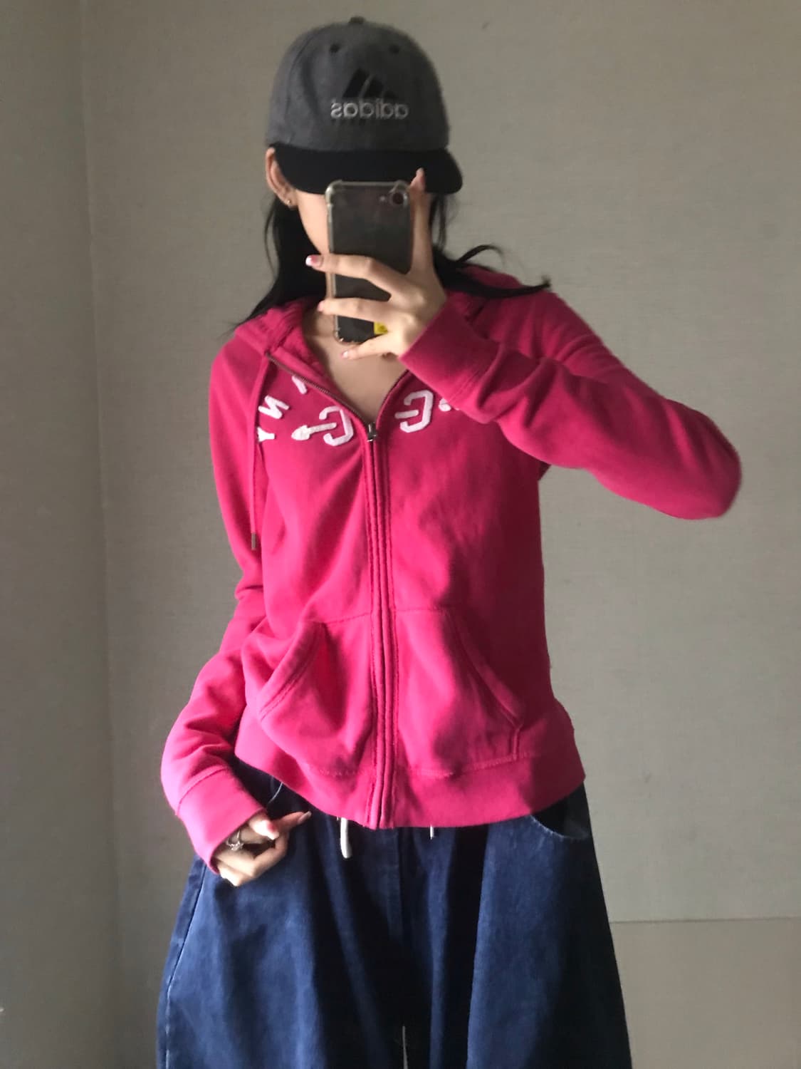 아베크롬비 핑크 후드집업 상품이미지4